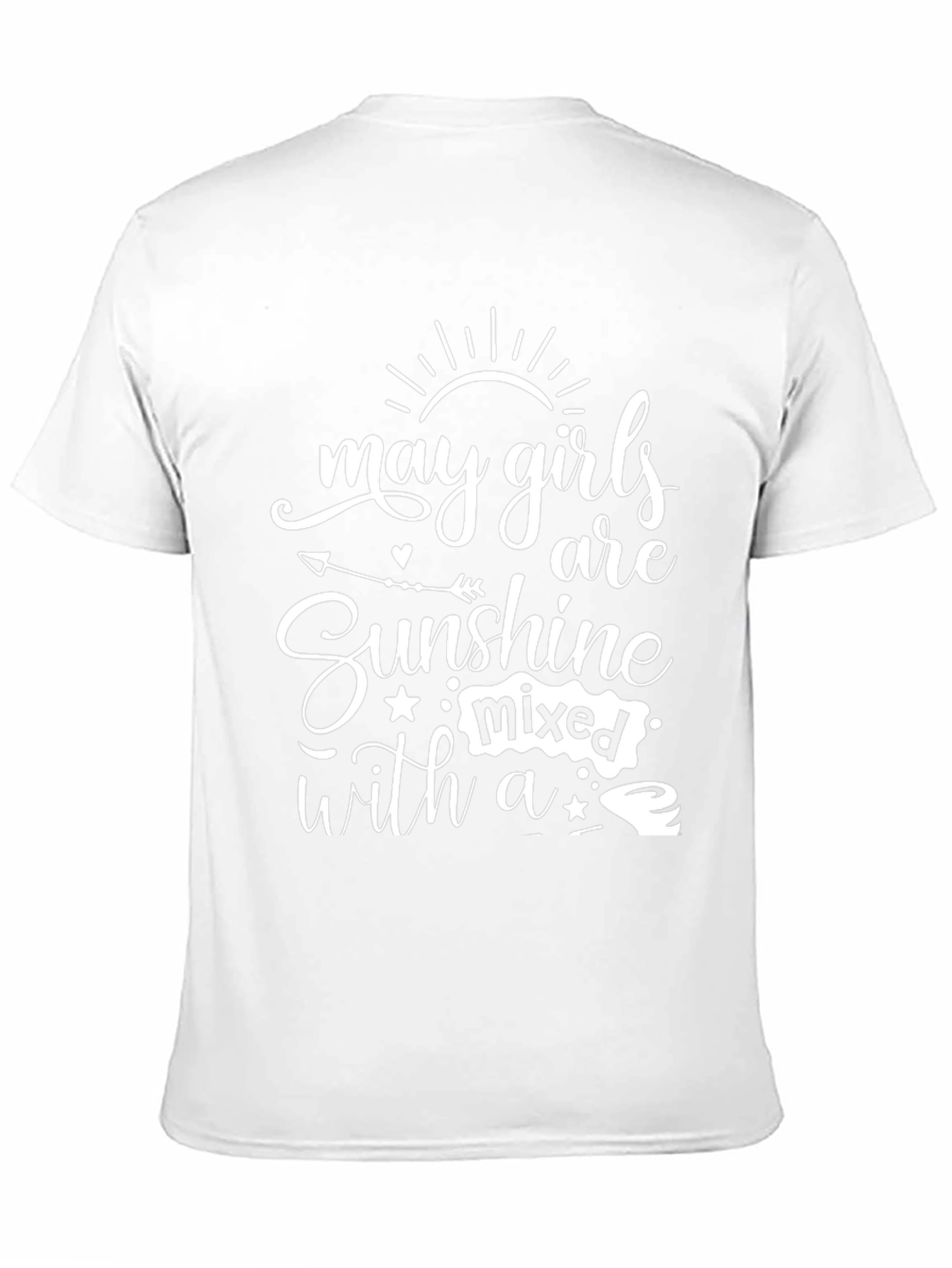 May Girls Sunshine Mixed With T-Shirt