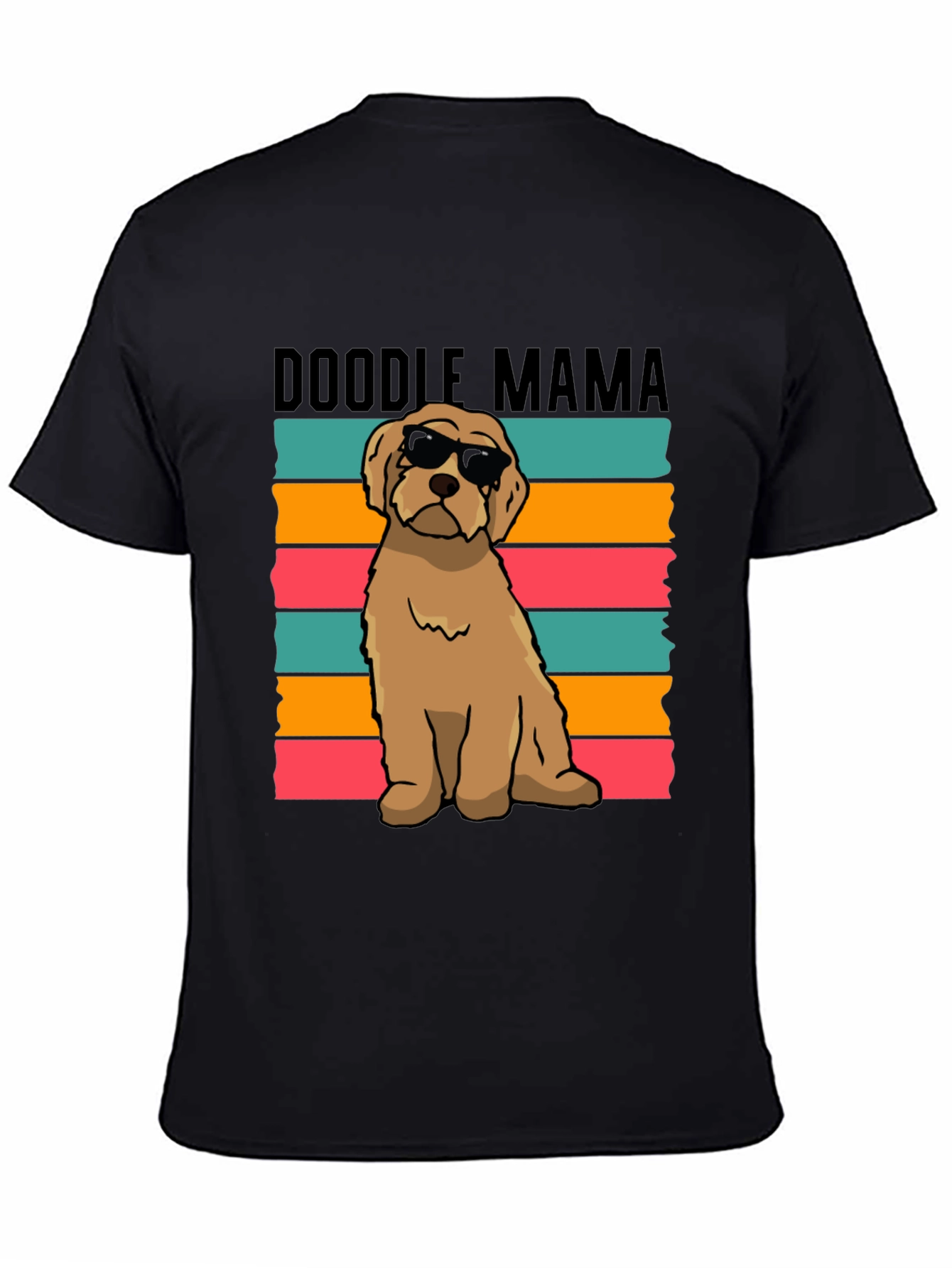 Doodle Mama Retro T-Shirt - Cute Dog Lover Tee