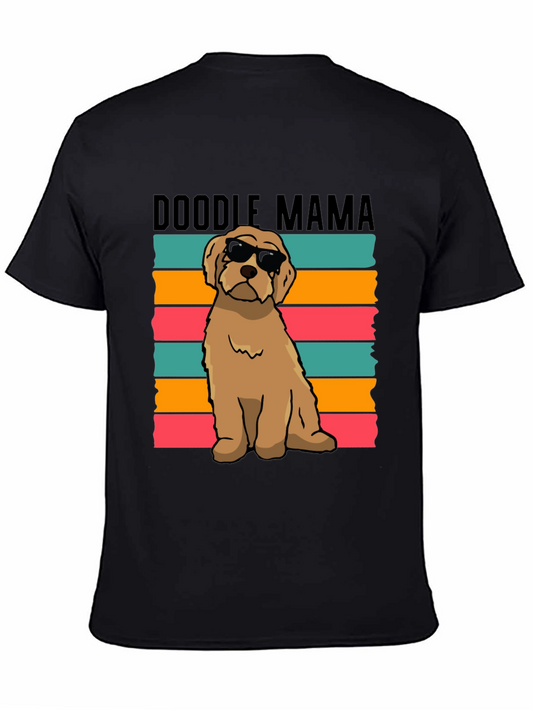 Doodle Mama Retro T-Shirt - Cute Dog Lover Tee
