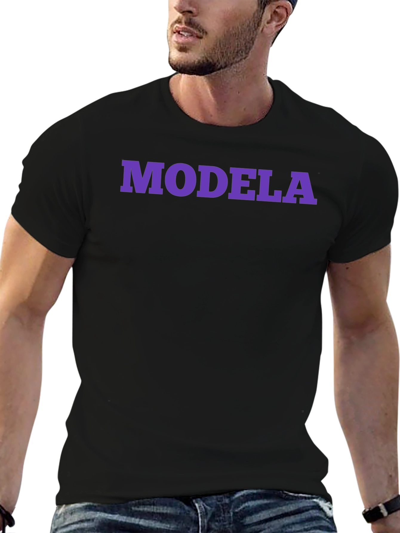 Modela Graphic T-Shirt - Premium Cotton Blend