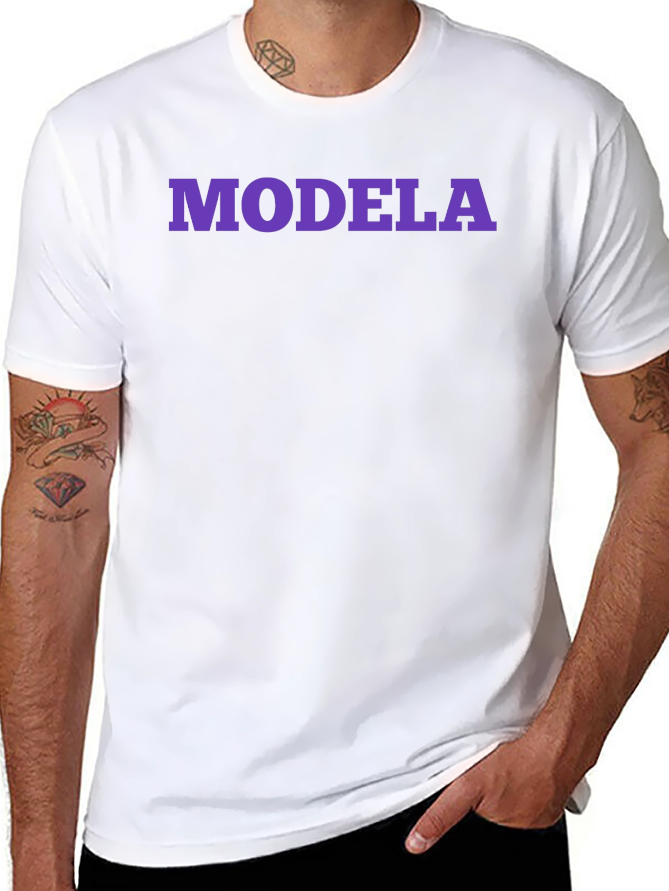 Modela Graphic T-Shirt - Premium Cotton Blend