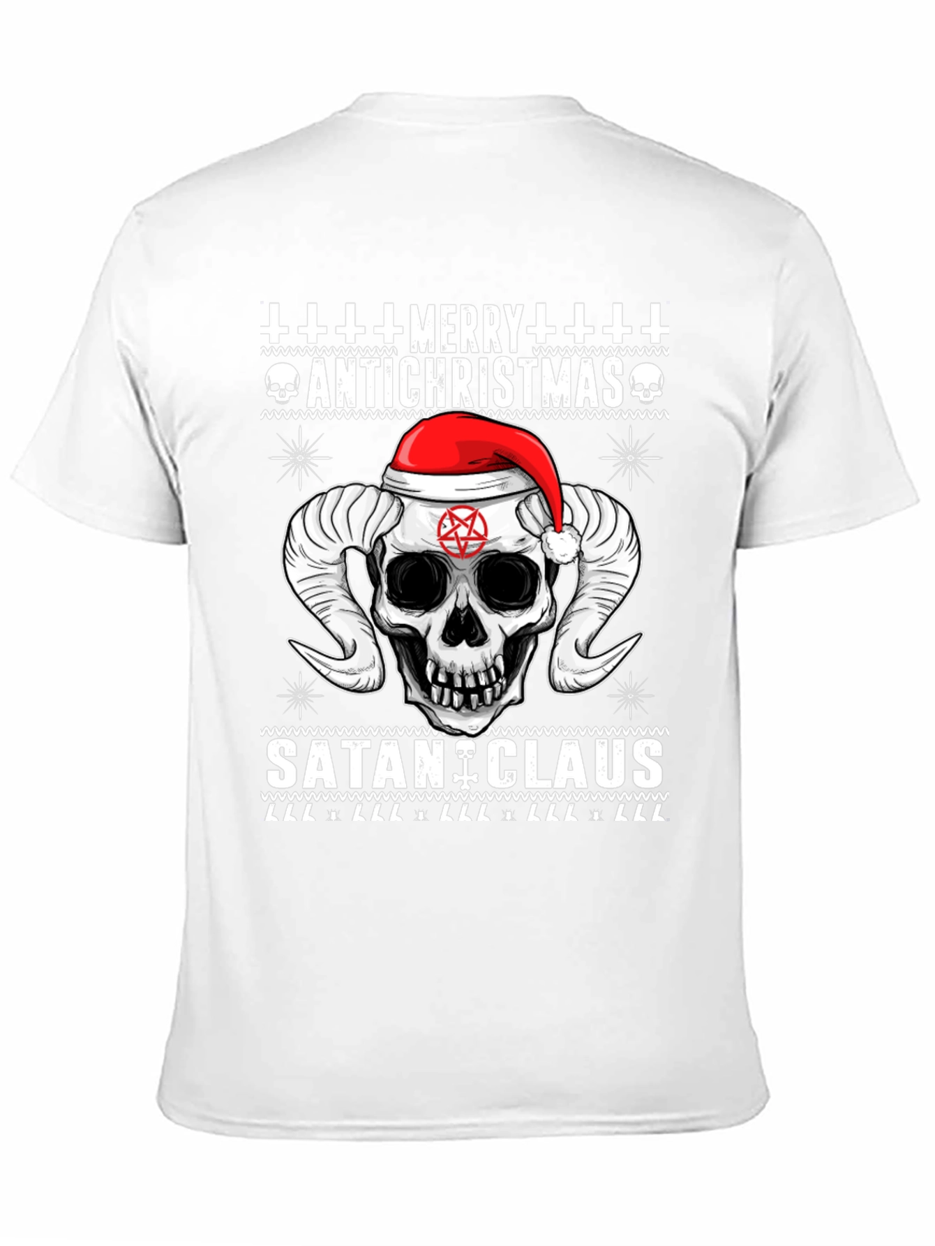 Merry Antichristmas Satan Claus T-Shirt