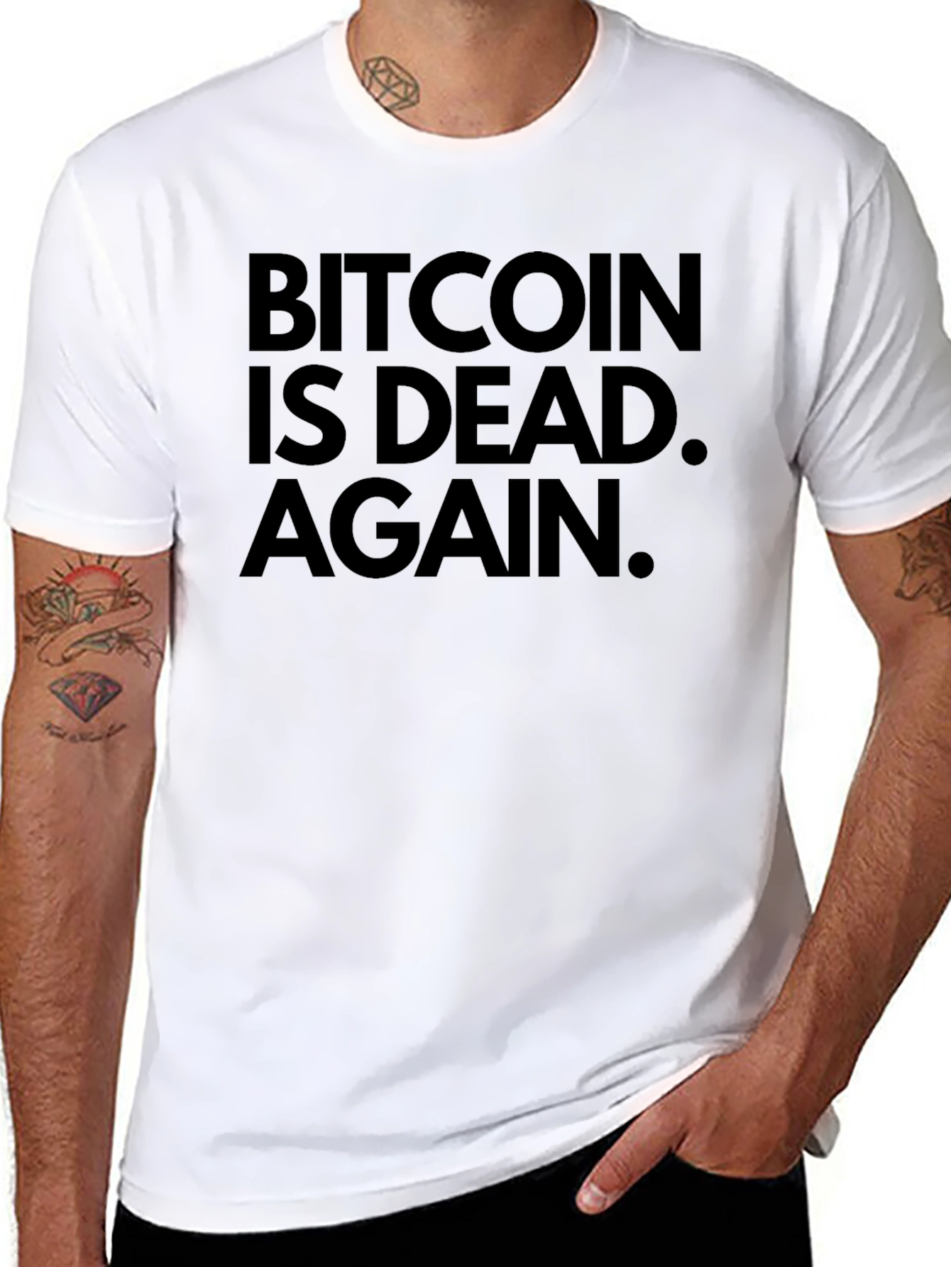 Bitcoin is Dead Again T-Shirt - Crypto Humor