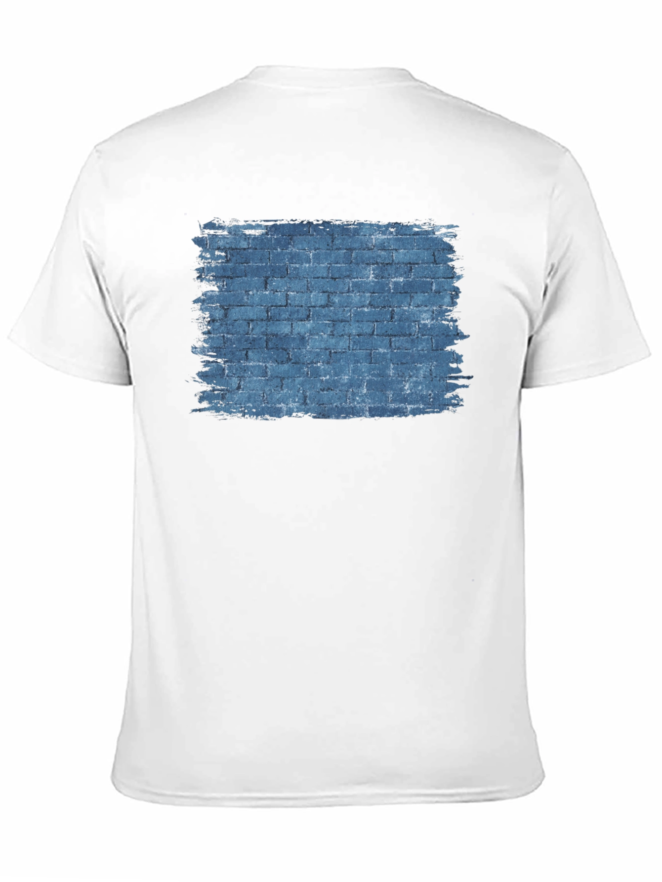 Brick Wall Graphic Tee - Mens Black T-Shirt