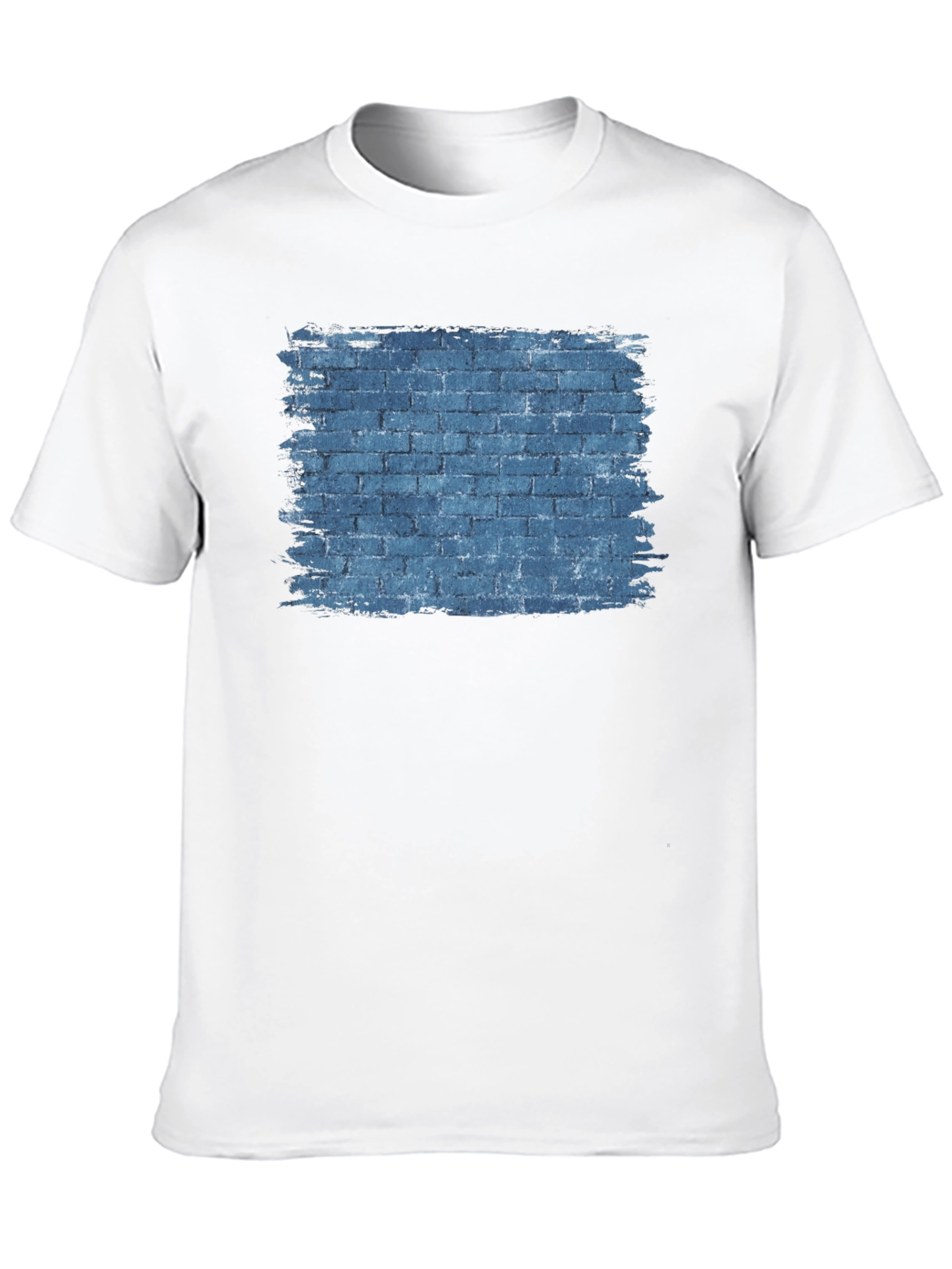 Brick Wall Graphic Tee - Mens Black T-Shirt