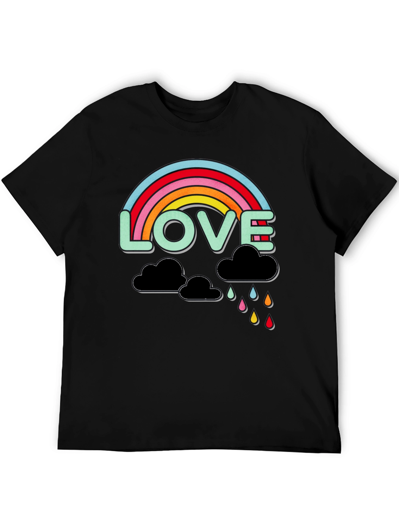 Love Rainbow T-Shirt - Pride LGBTQ+ Design