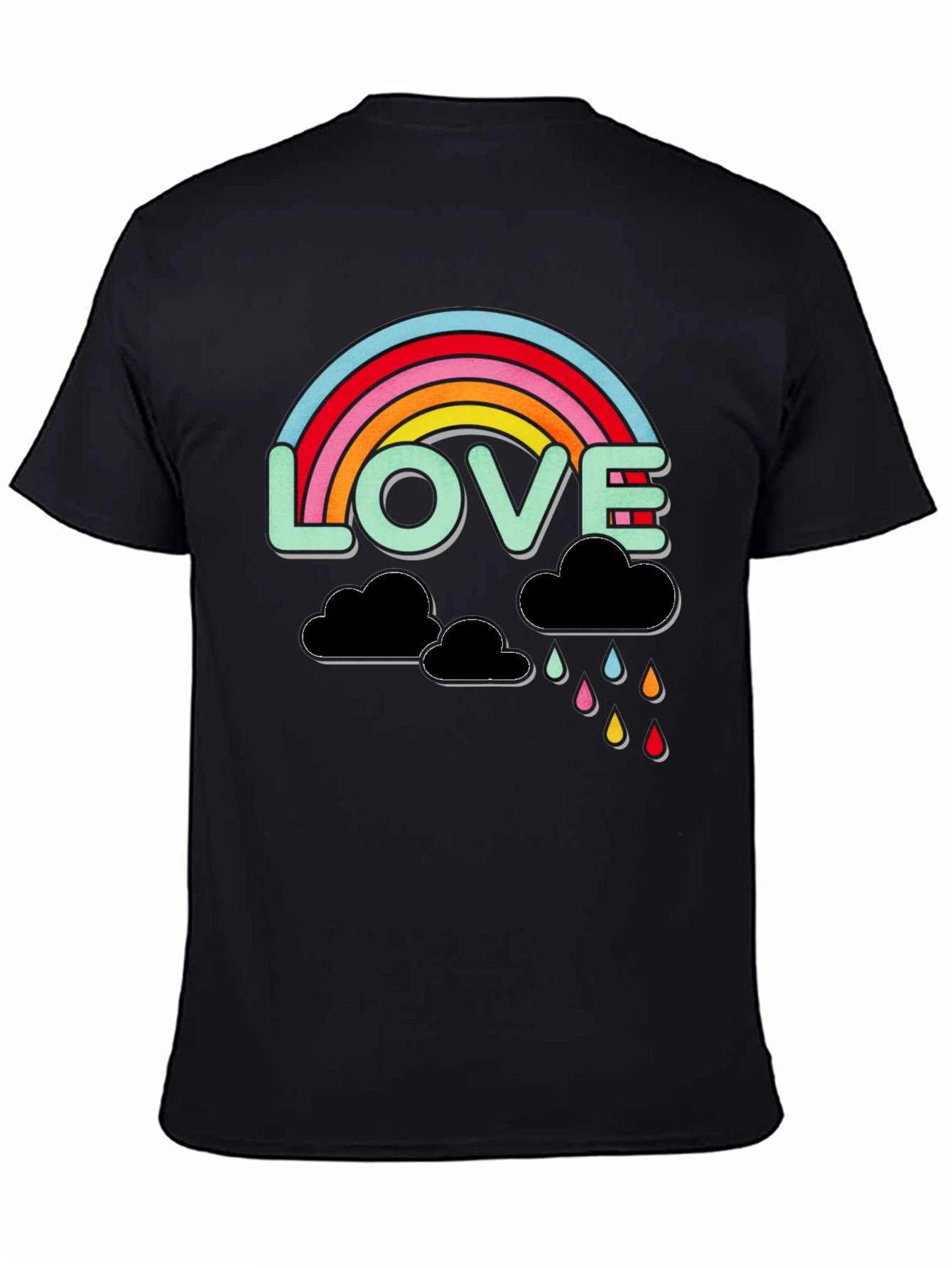 Love Rainbow T-Shirt - Pride LGBTQ+ Design