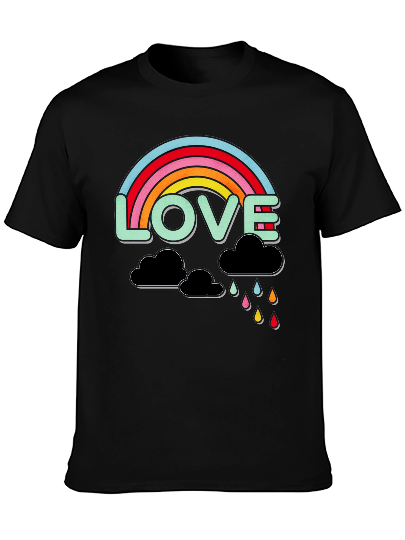 Love Rainbow T-Shirt - Pride LGBTQ+ Design