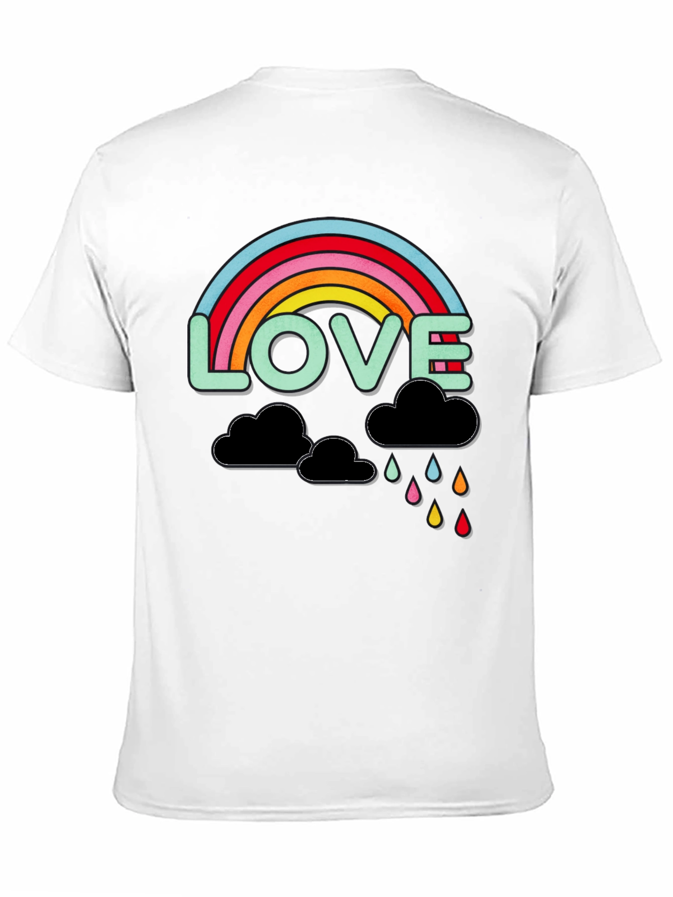 Love Rainbow T-Shirt - Pride LGBTQ+ Design