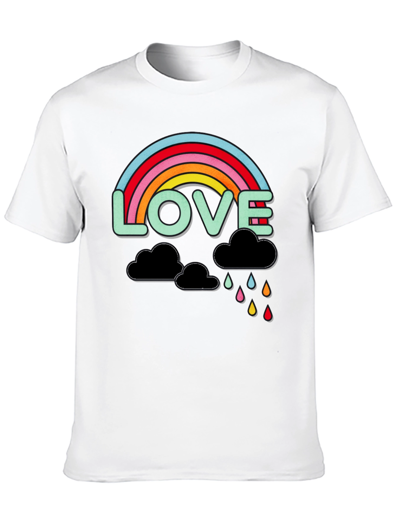 Love Rainbow T-Shirt - Pride LGBTQ+ Design