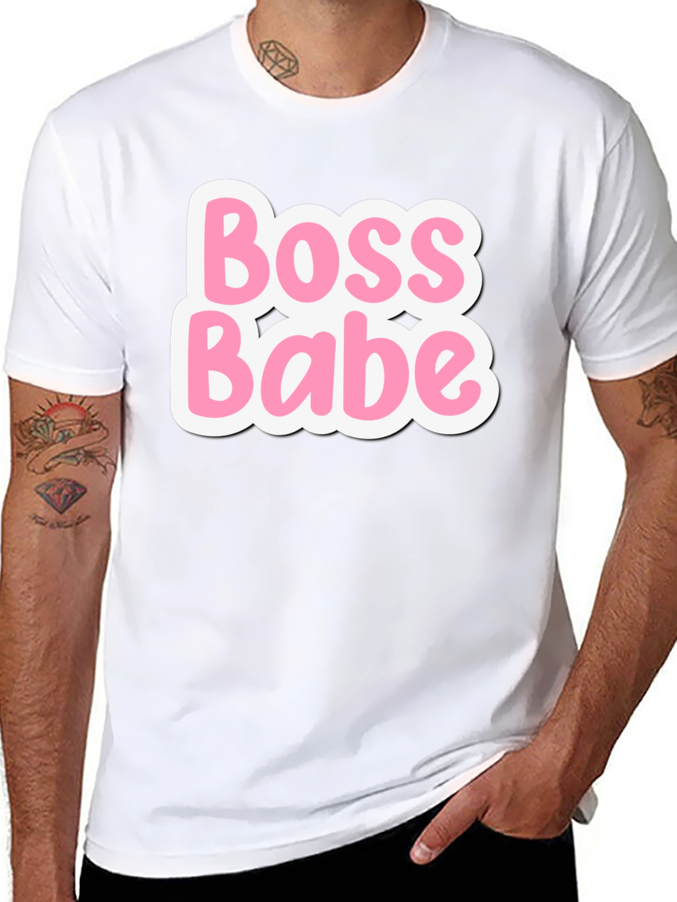 Boss Babe Graphic Tee - Black