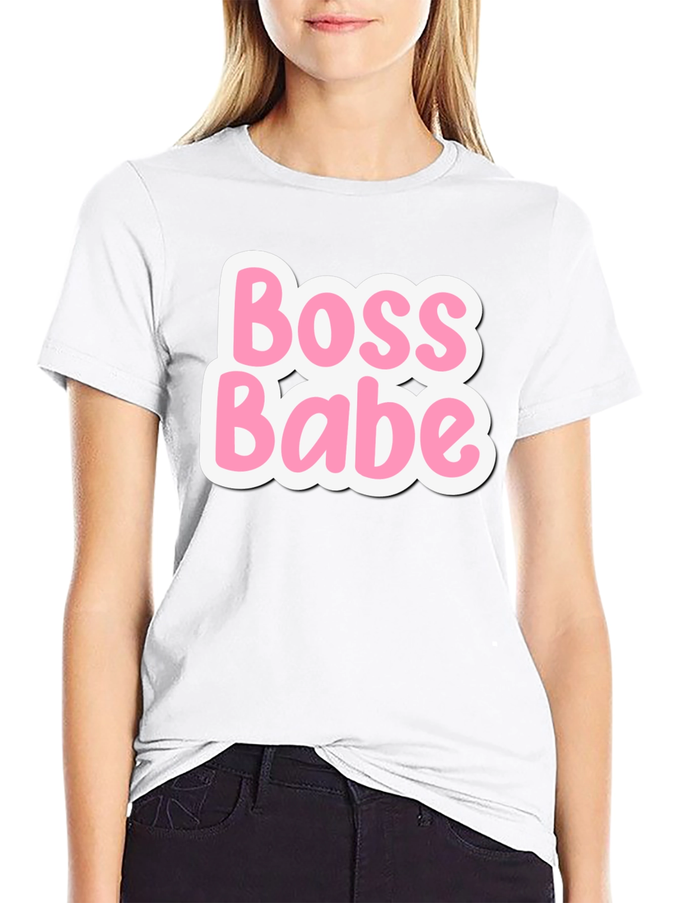 Boss Babe Graphic Tee - Black