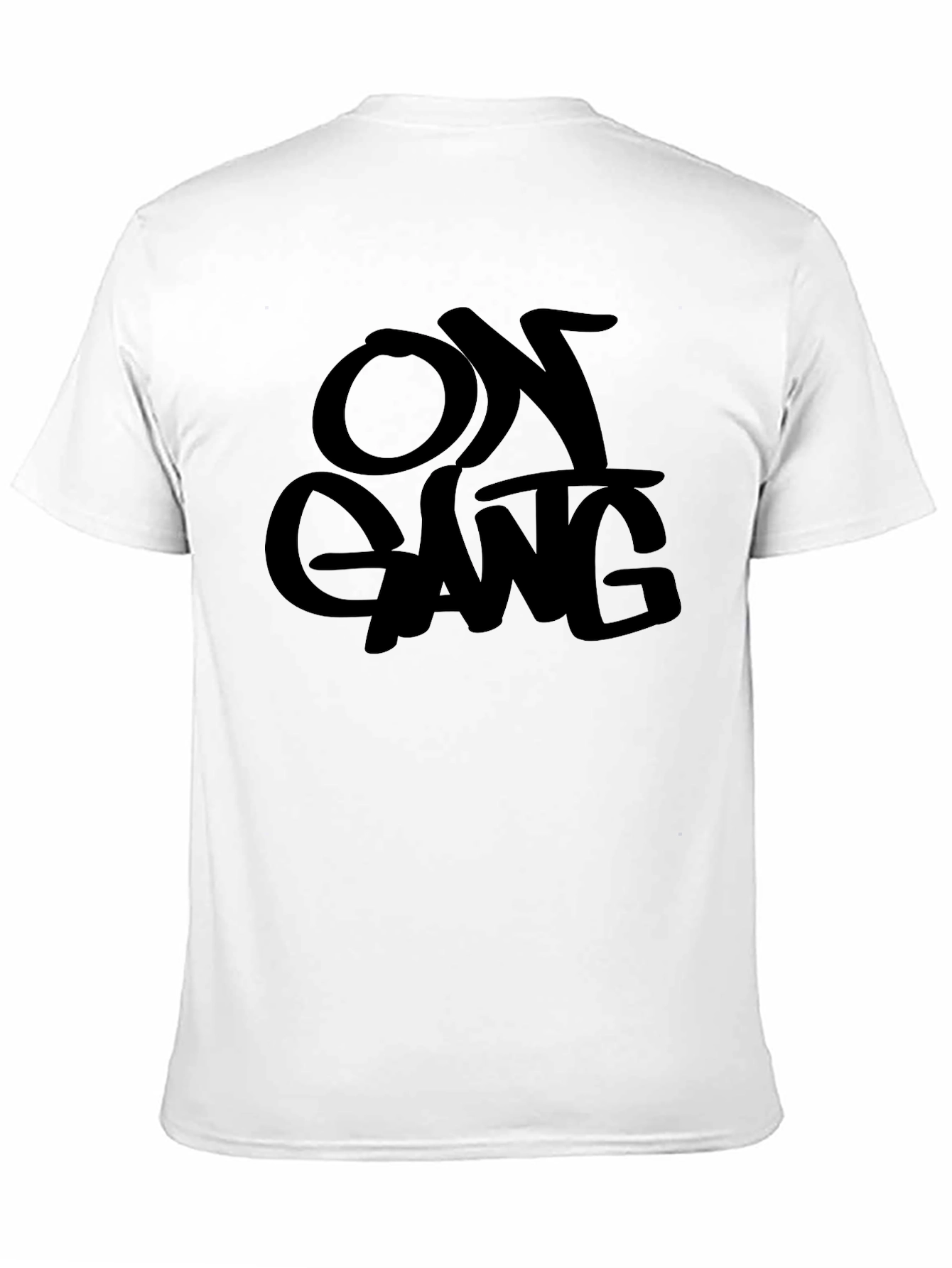 On Gang Graphic T-Shirt - Black