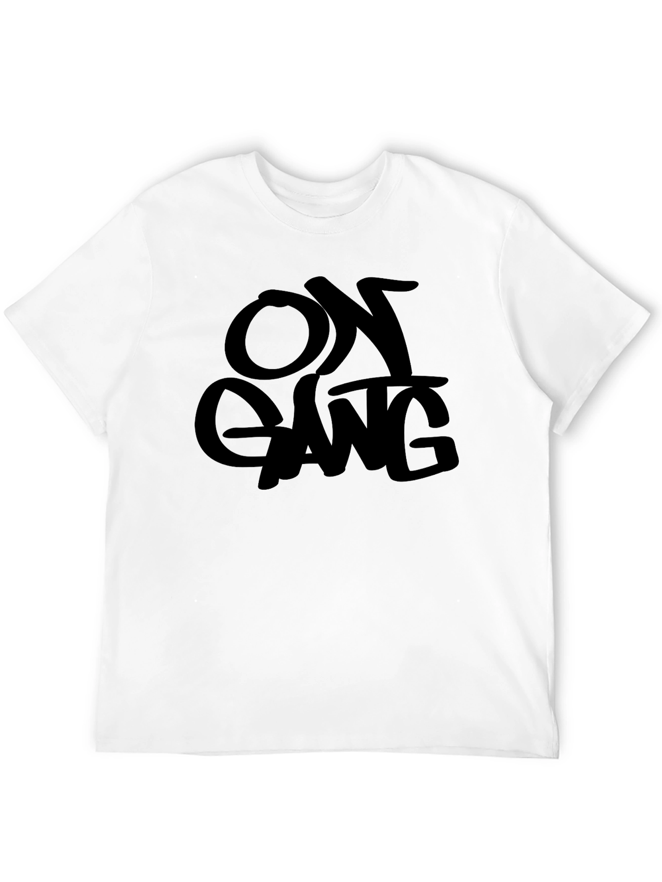 On Gang Graphic T-Shirt - Black