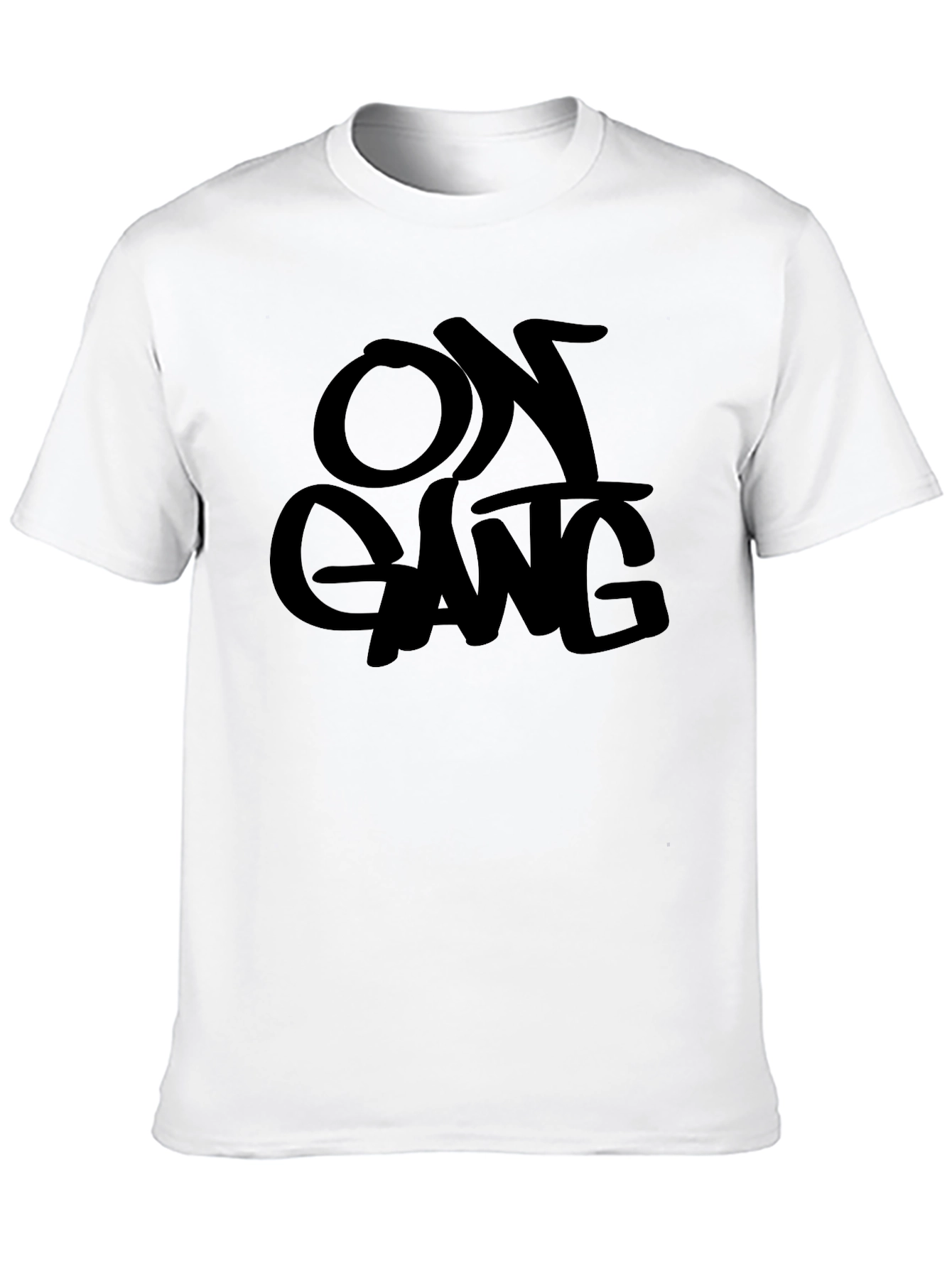 On Gang Graphic T-Shirt - Black