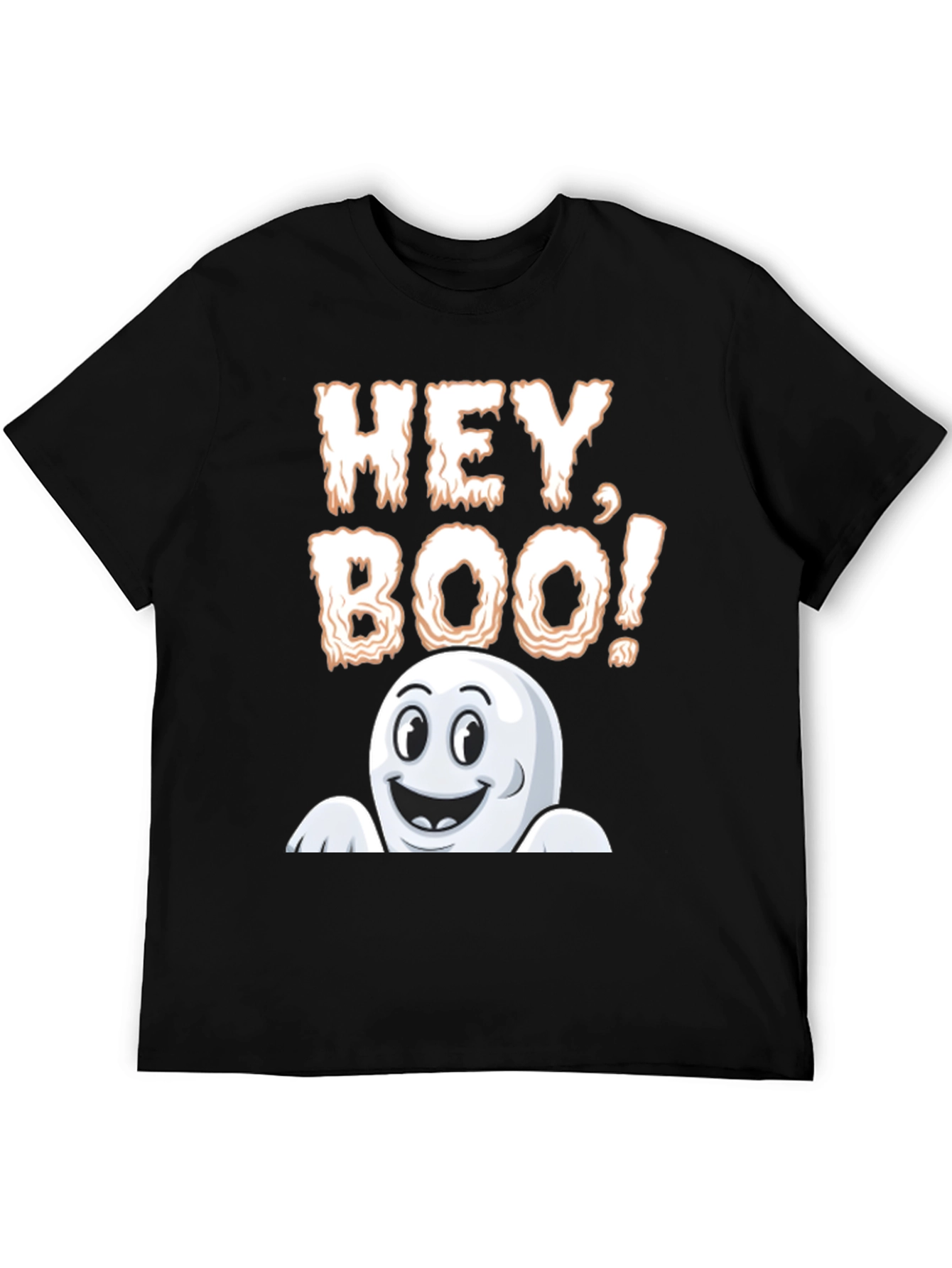 Hey Boo! Halloween Ghost T-Shirt