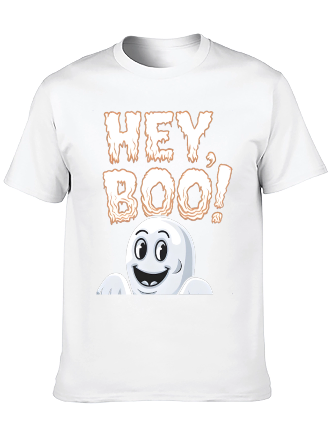 Hey Boo! Halloween Ghost T-Shirt