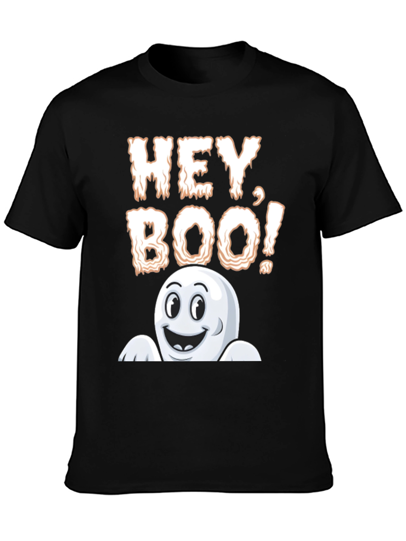 Hey Boo! Halloween Ghost T-Shirt