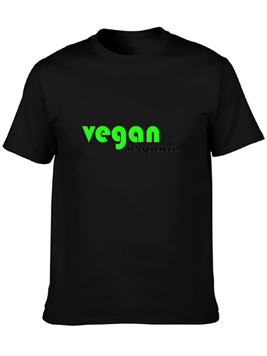 Vegan Organic Black T-Shirt