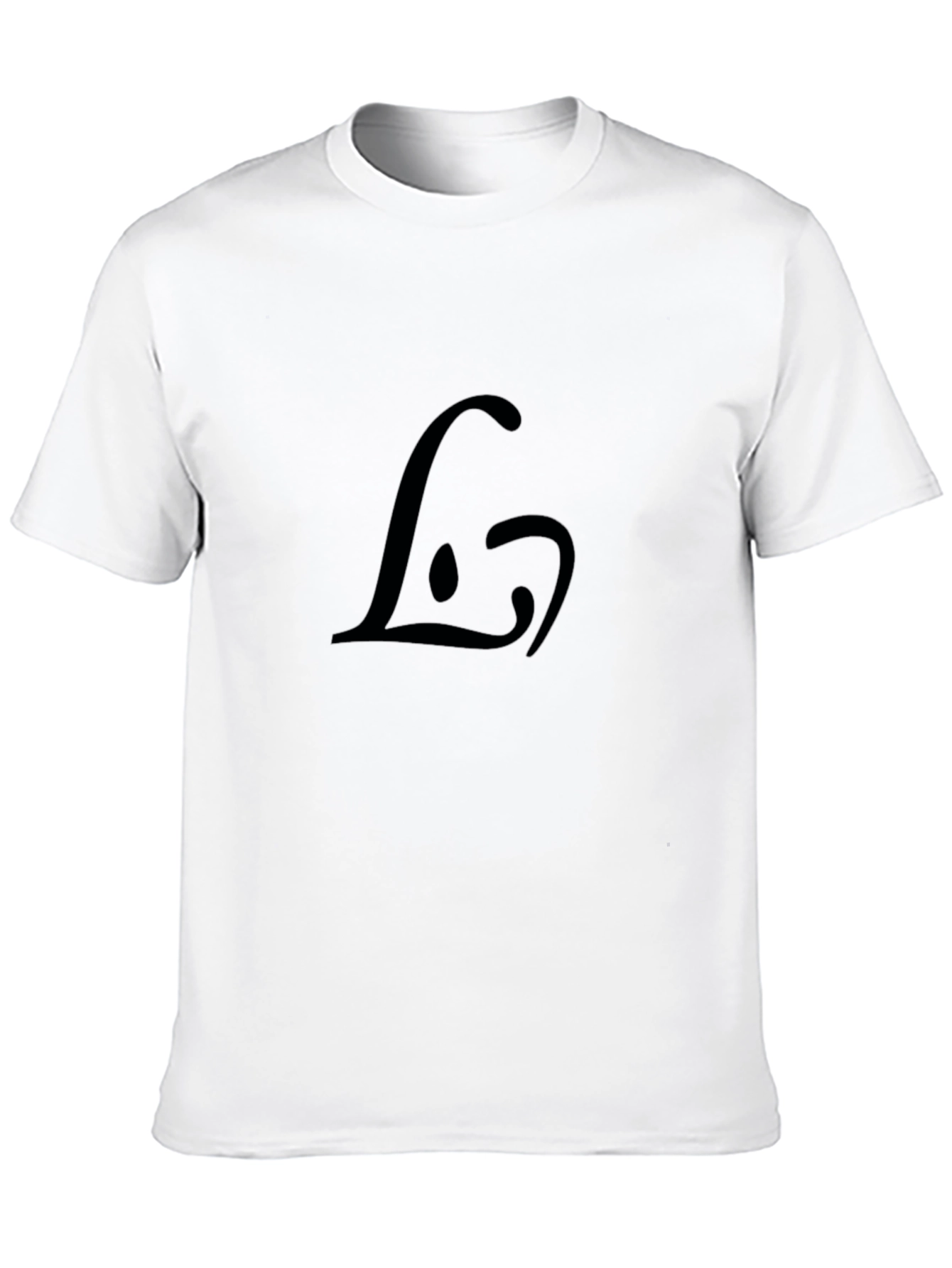 Stylish Black Graphic Tee - Unique Design