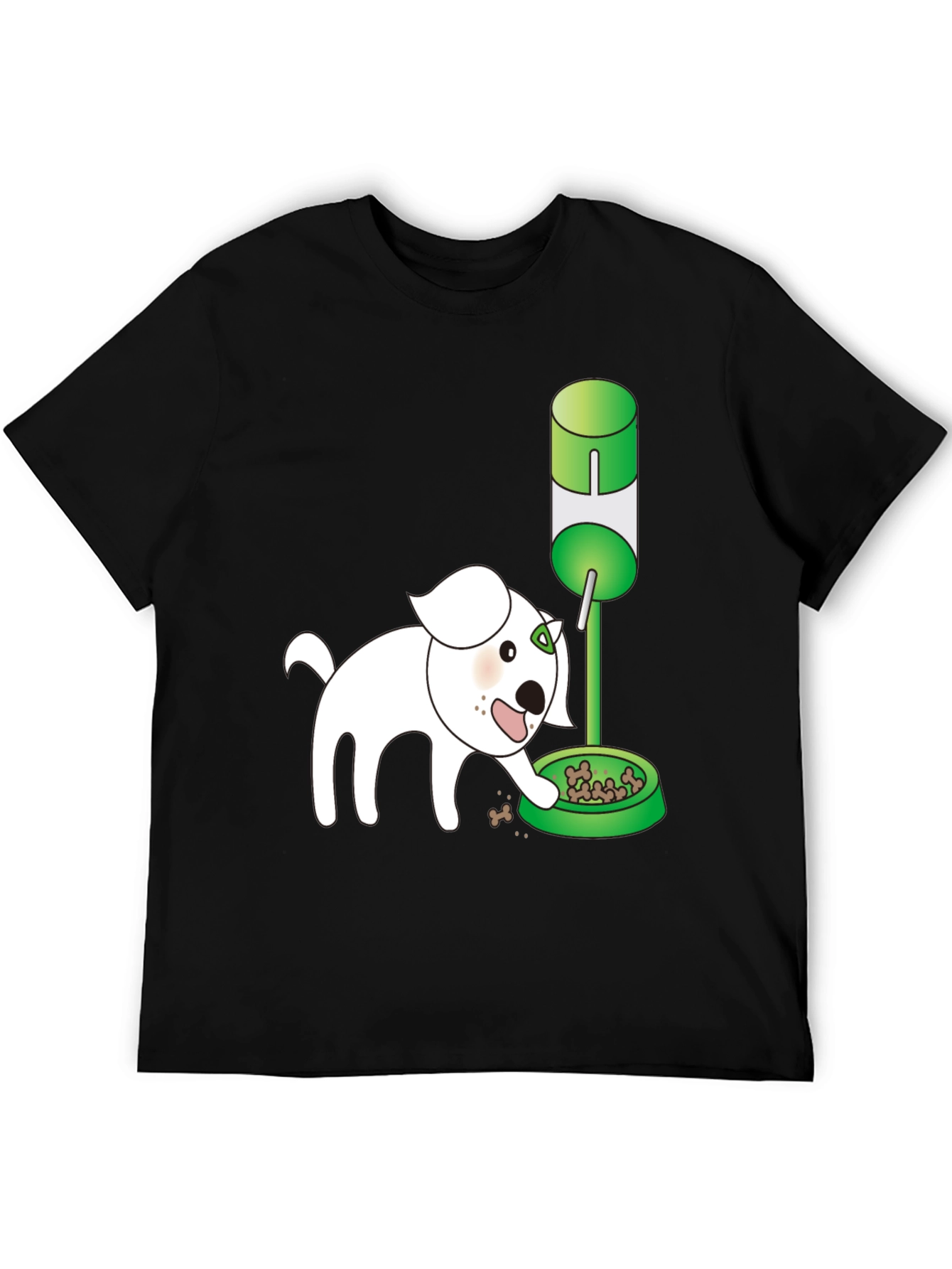 Dog Cartoon Graphic T-Shirt