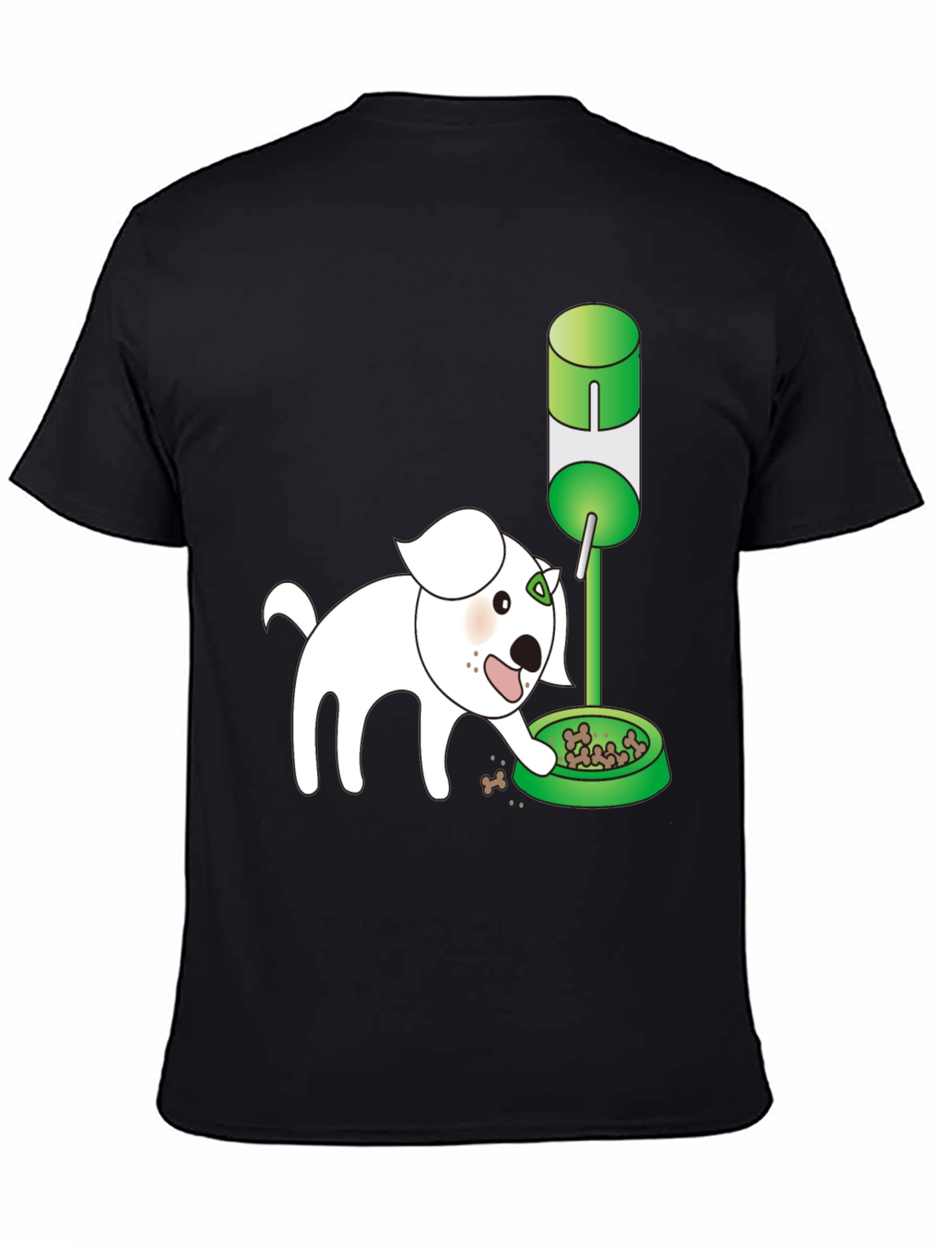 Dog Cartoon Graphic T-Shirt