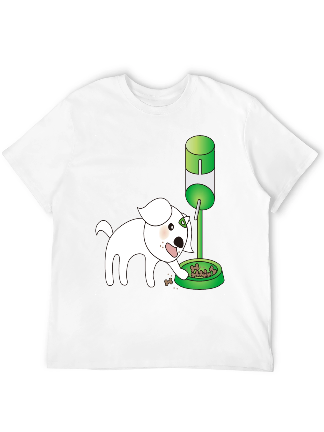 Dog Cartoon Graphic T-Shirt