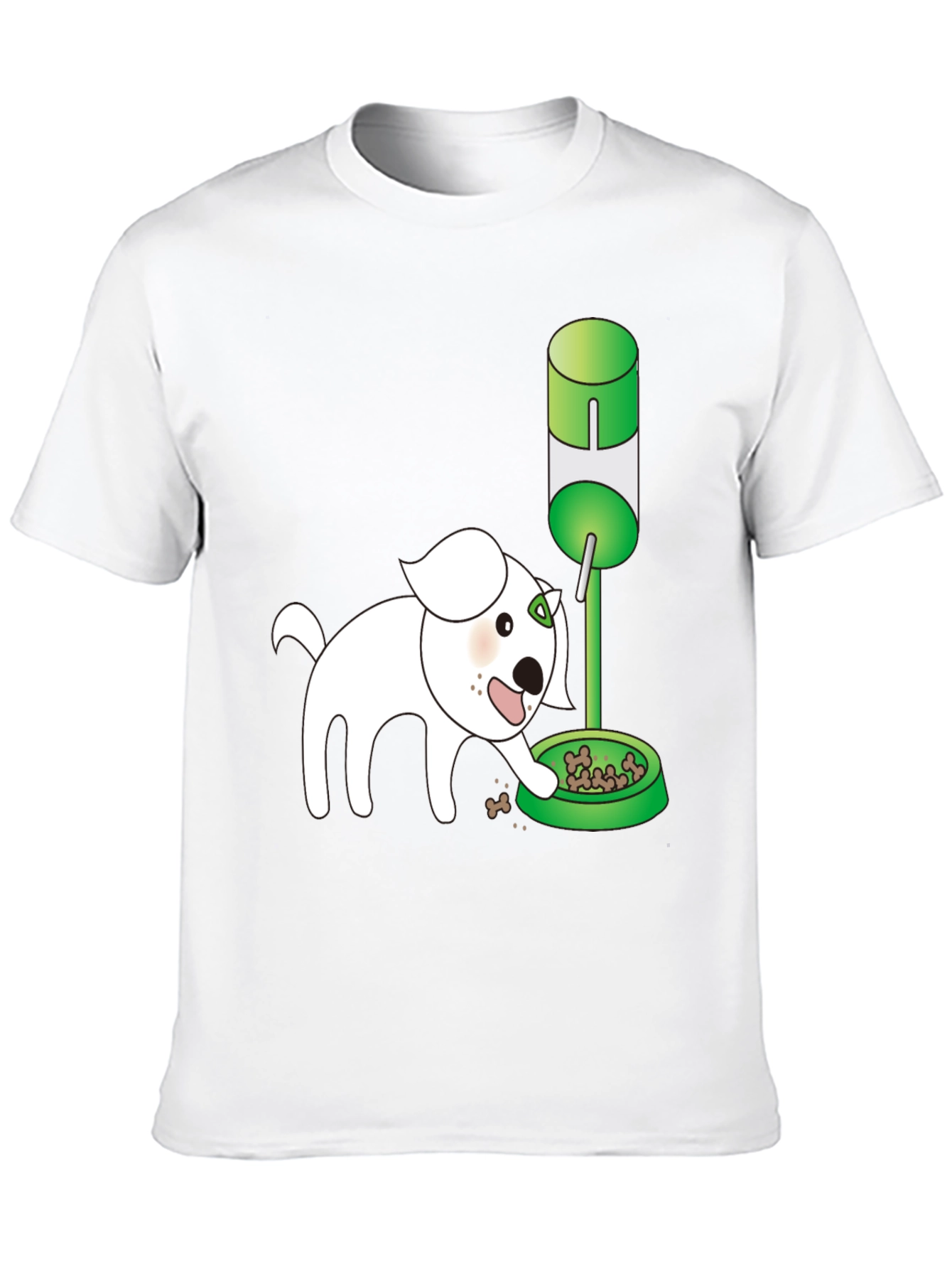 Dog Cartoon Graphic T-Shirt