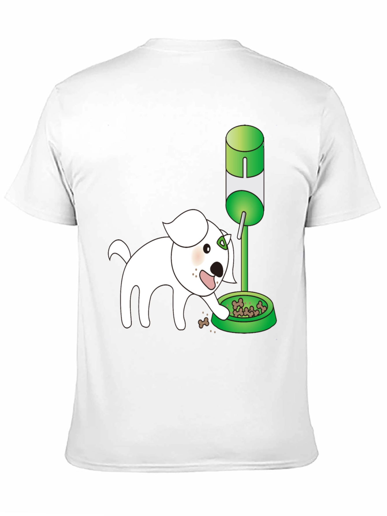 Dog Cartoon Graphic T-Shirt