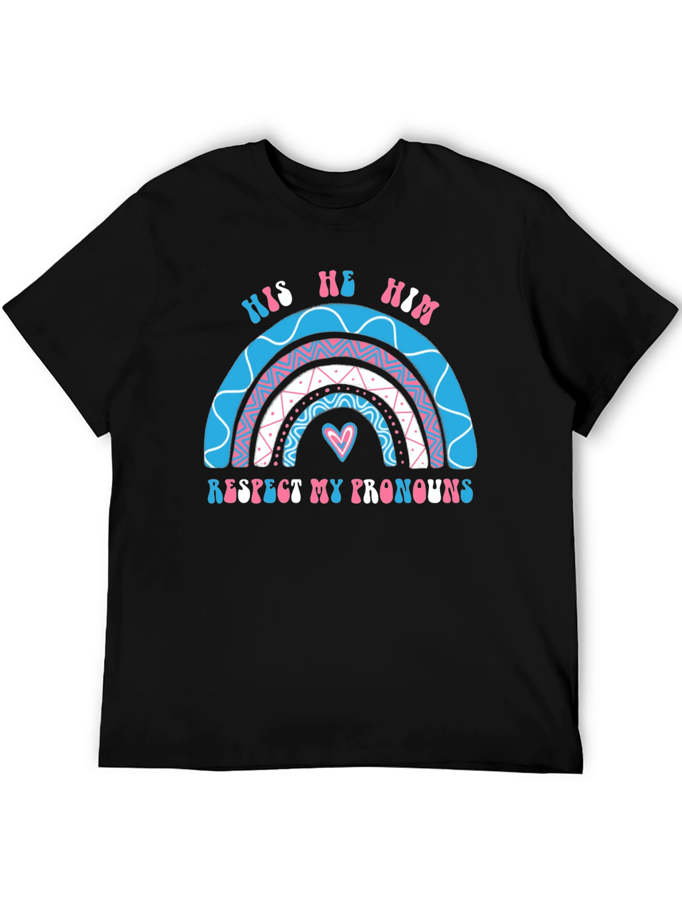 Respect My Pronouns T-Shirt - LGBTQ+ Pride