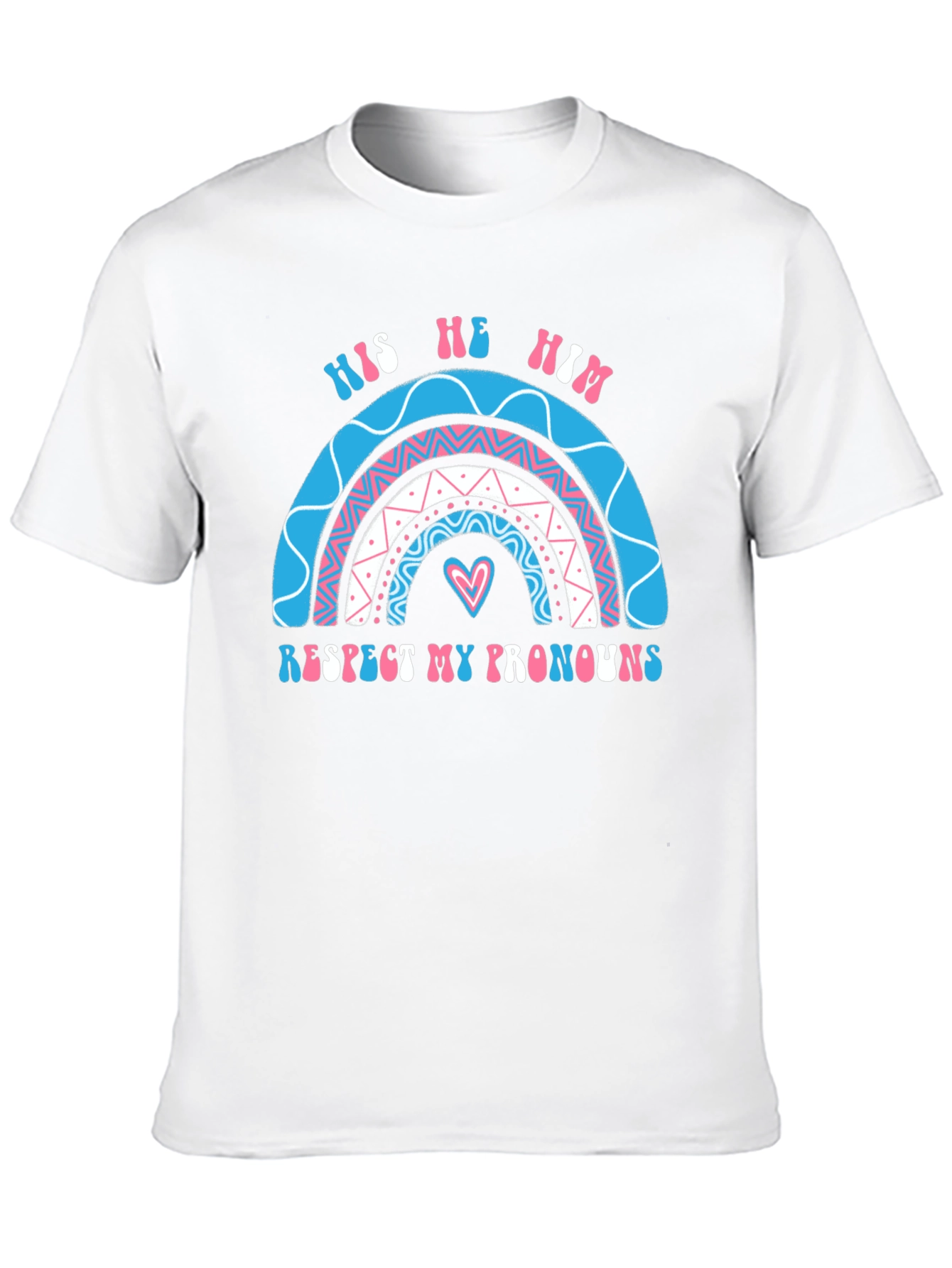Respect My Pronouns T-Shirt - LGBTQ+ Pride