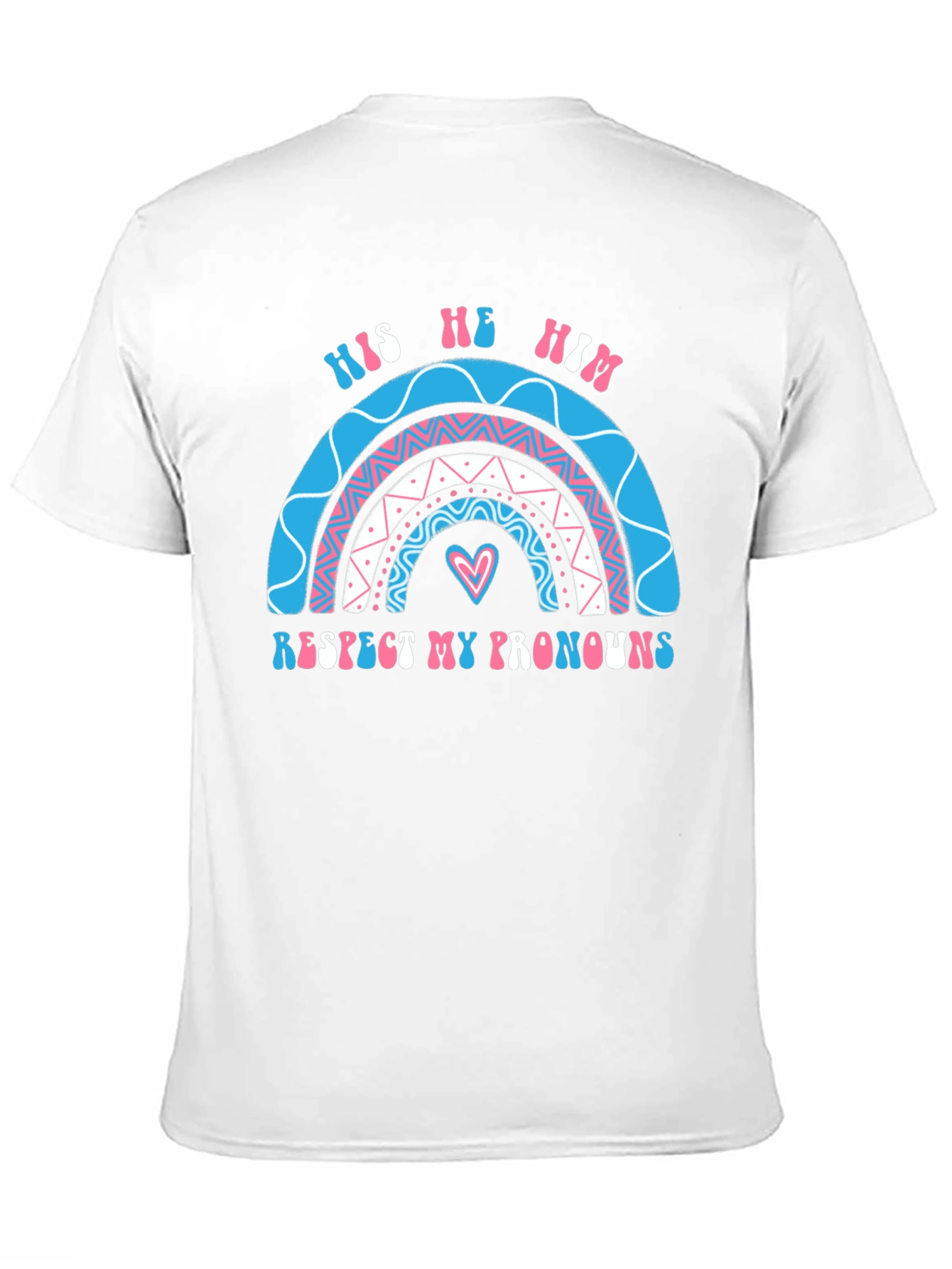 Respect My Pronouns T-Shirt - LGBTQ+ Pride