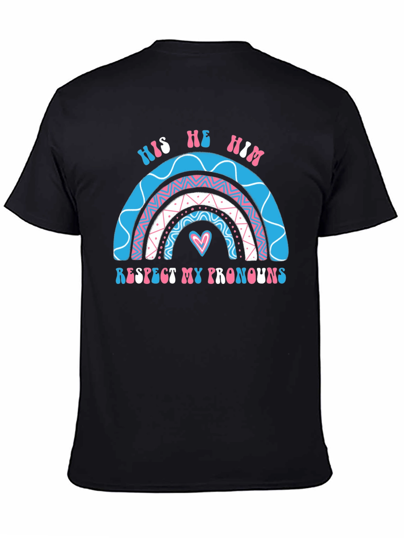 Respect My Pronouns T-Shirt - LGBTQ+ Pride