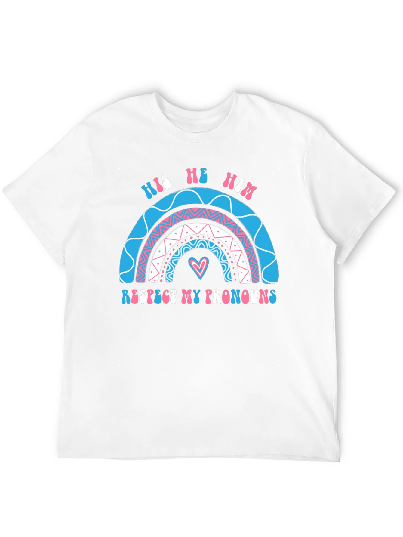 Respect My Pronouns T-Shirt - LGBTQ+ Pride