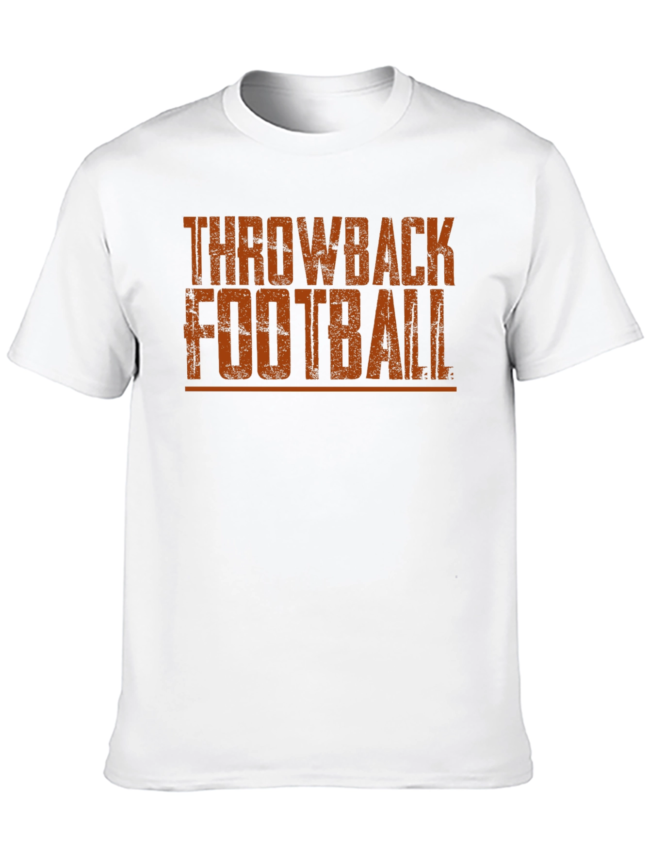Throwback Football Graphic Tee - Black