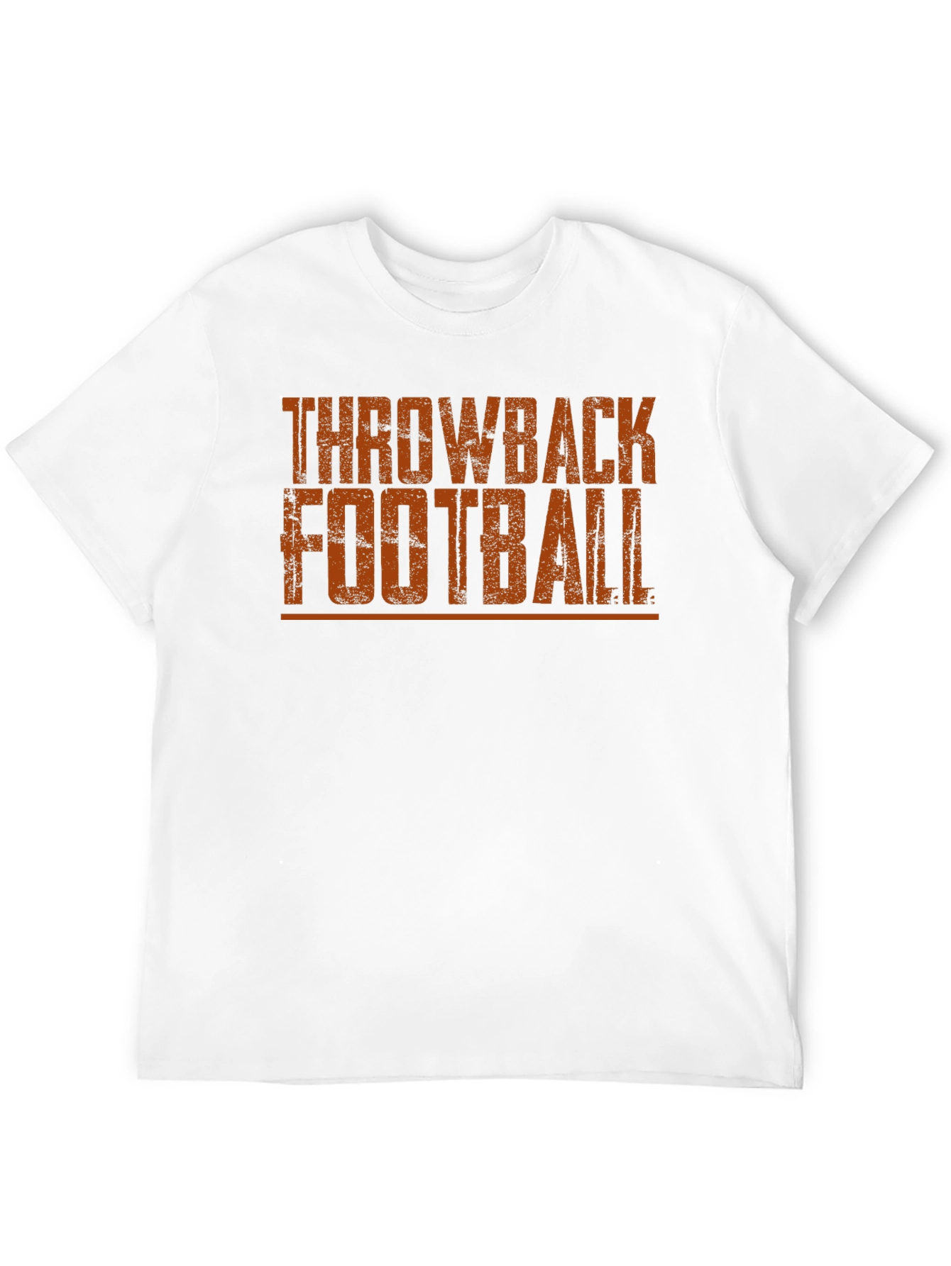 Throwback Football Graphic Tee - Black