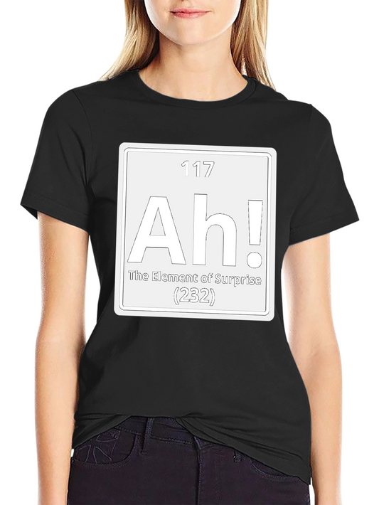 Element of Surprise T-Shirt - Funny Science Tee for Nerds