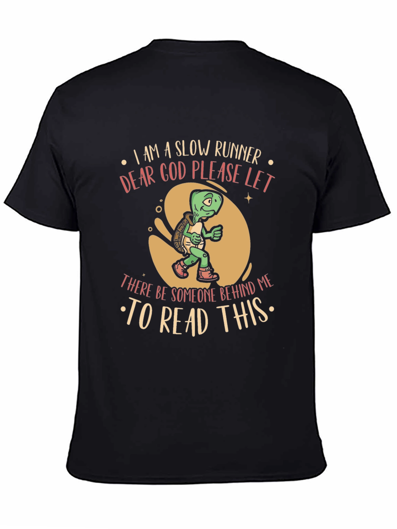 Slow Runner Turtle T-Shirt Funny Graphic Tee