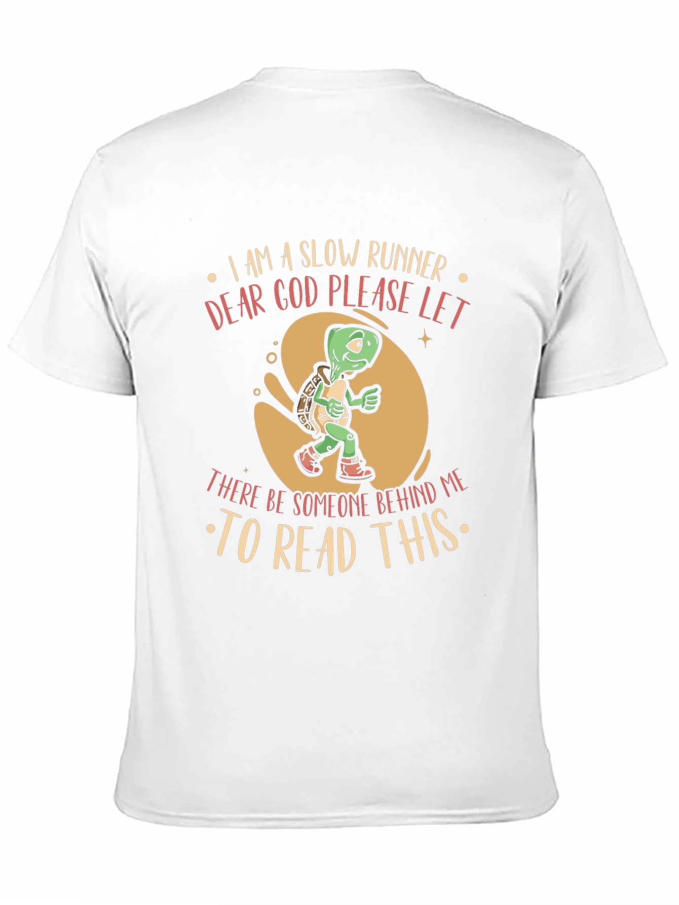 Slow Runner Turtle T-Shirt Funny Graphic Tee