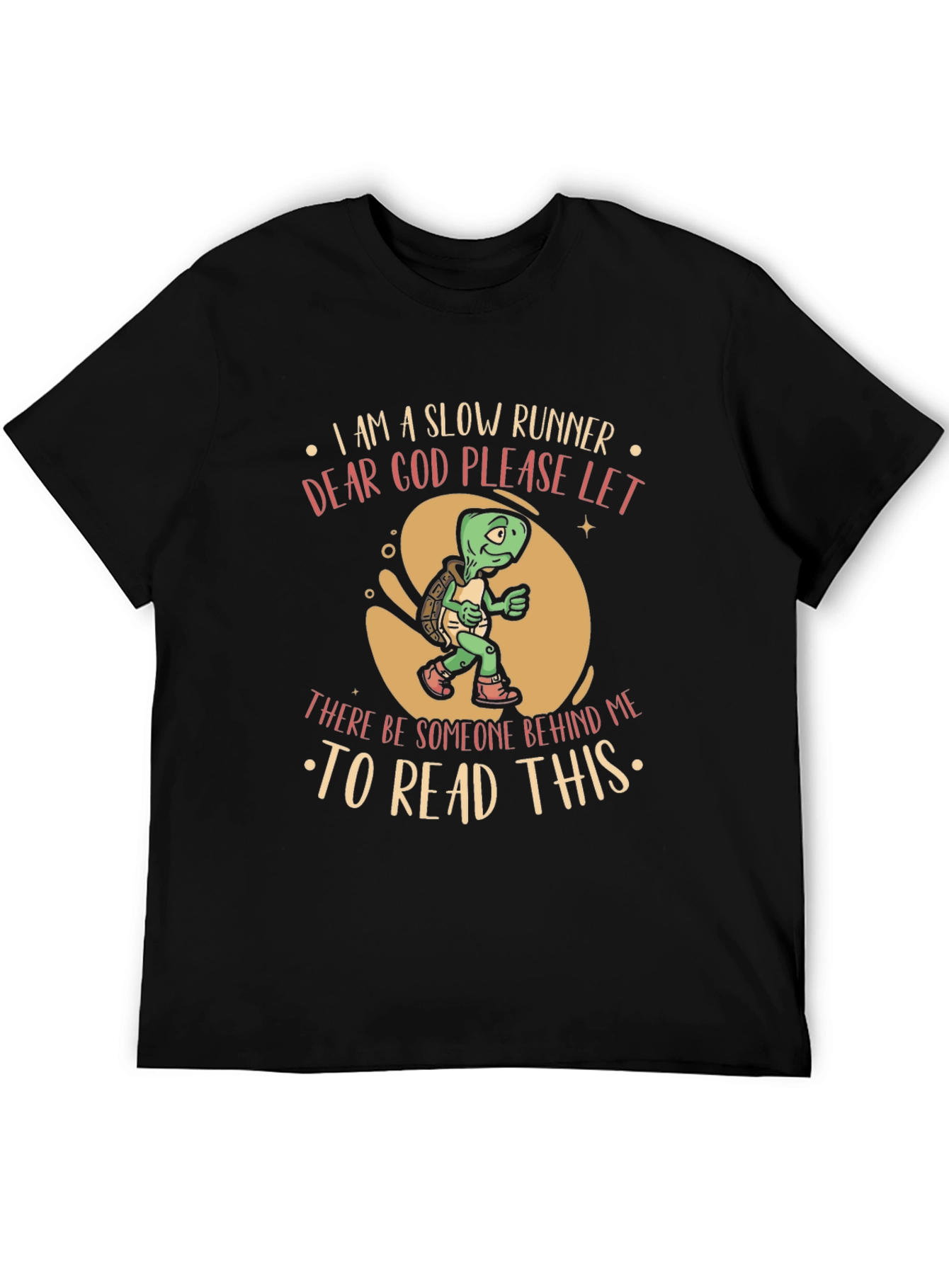 Slow Runner Turtle T-Shirt Funny Graphic Tee