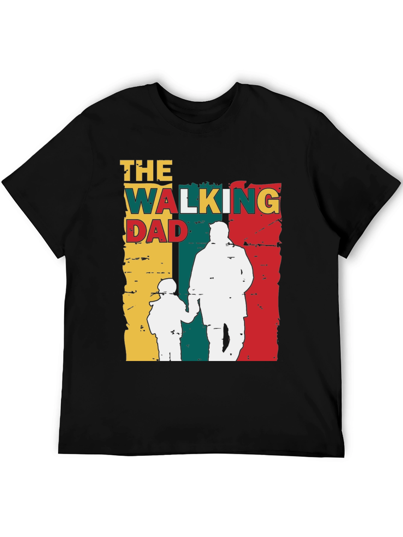 The Walking Dad Graphic T-Shirt Fathers Day Gift