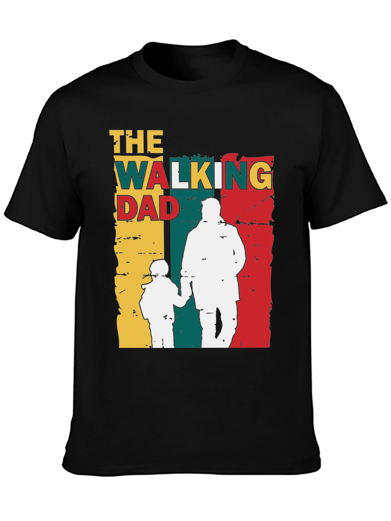 The Walking Dad Graphic T-Shirt Fathers Day Gift