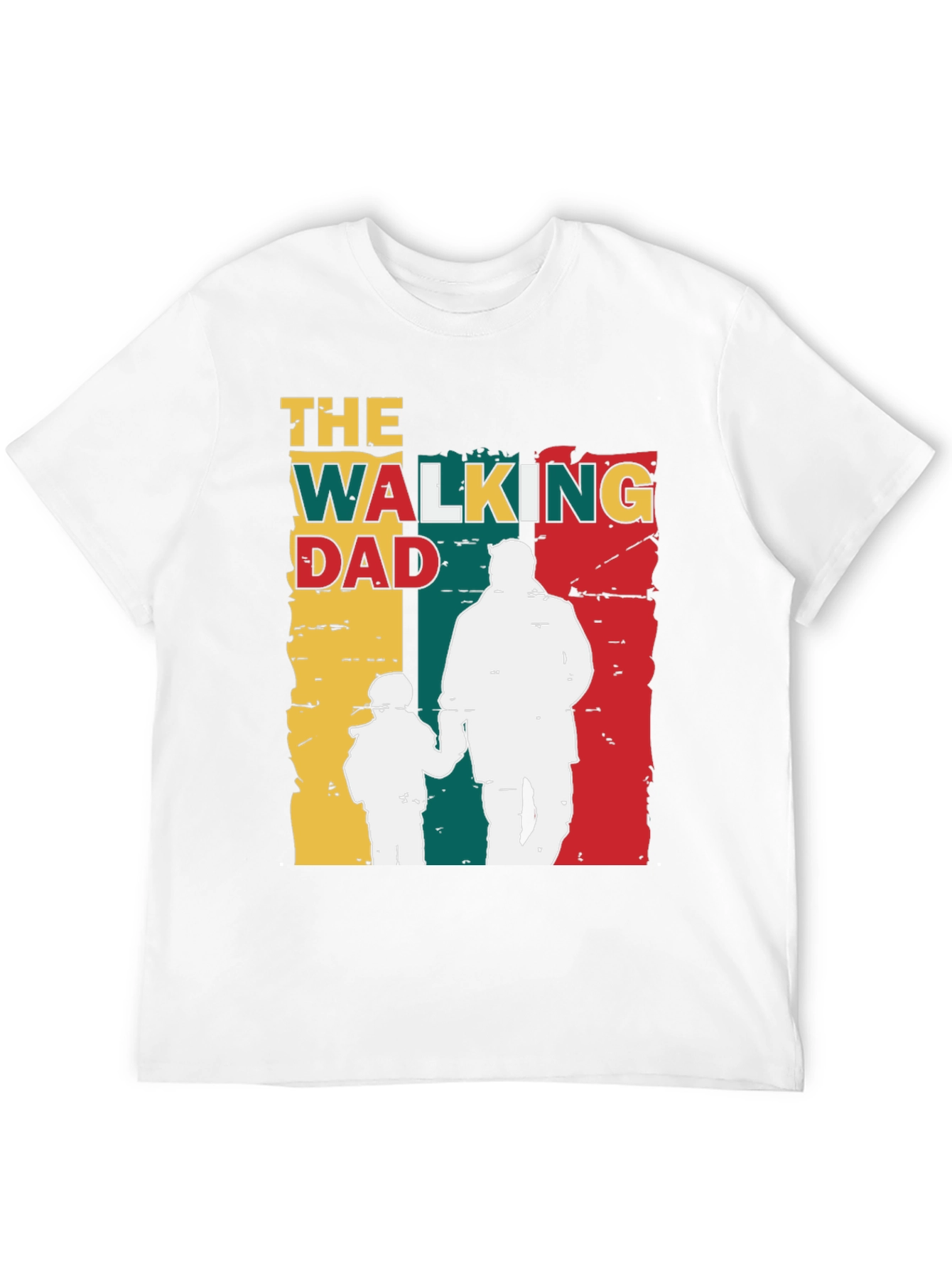 The Walking Dad Graphic T-Shirt Fathers Day Gift