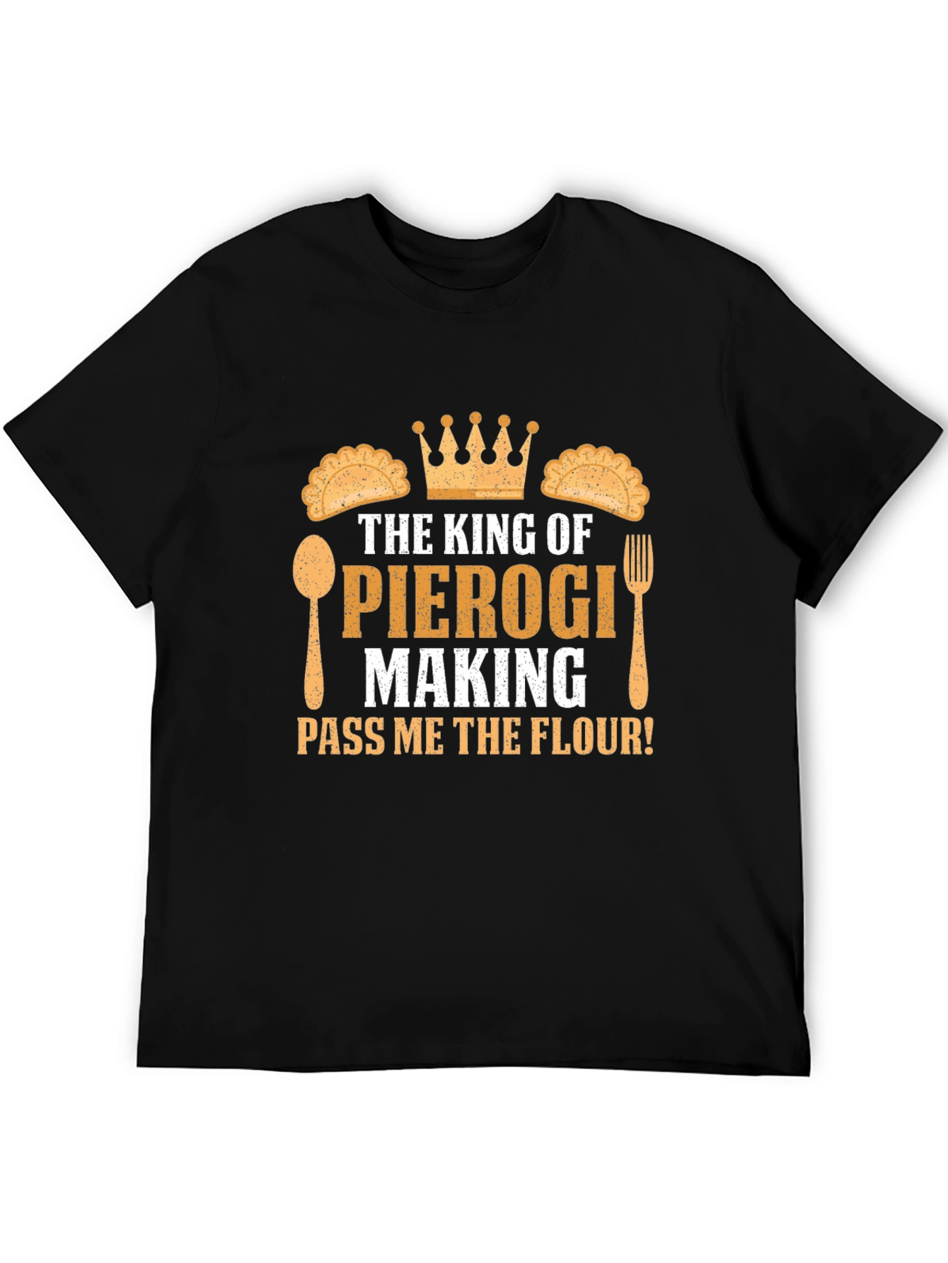 King of Pierogi Making T-Shirt - Funny Cooking Gift
