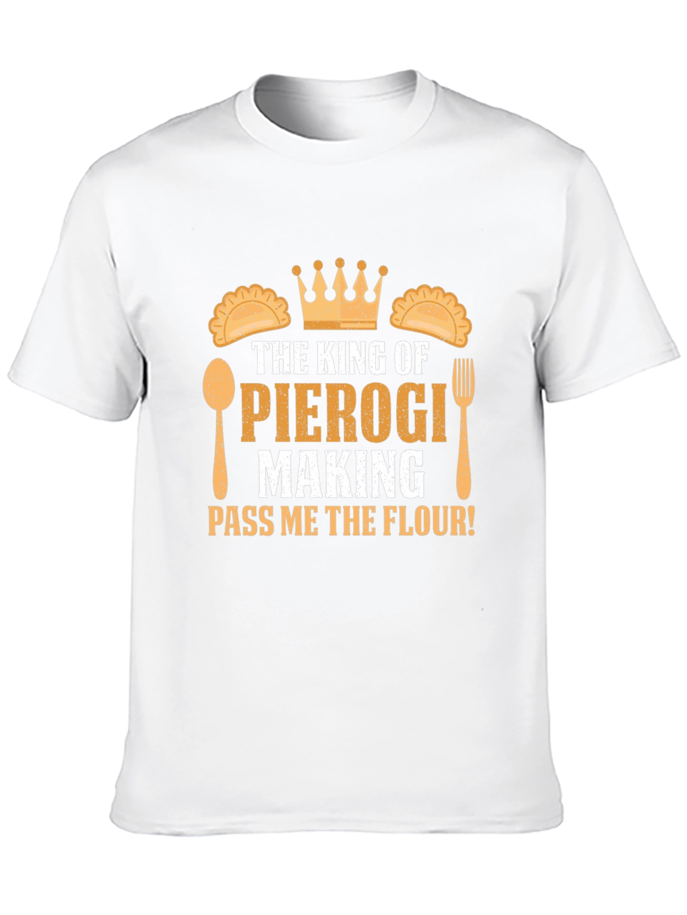 King of Pierogi Making T-Shirt - Funny Cooking Gift