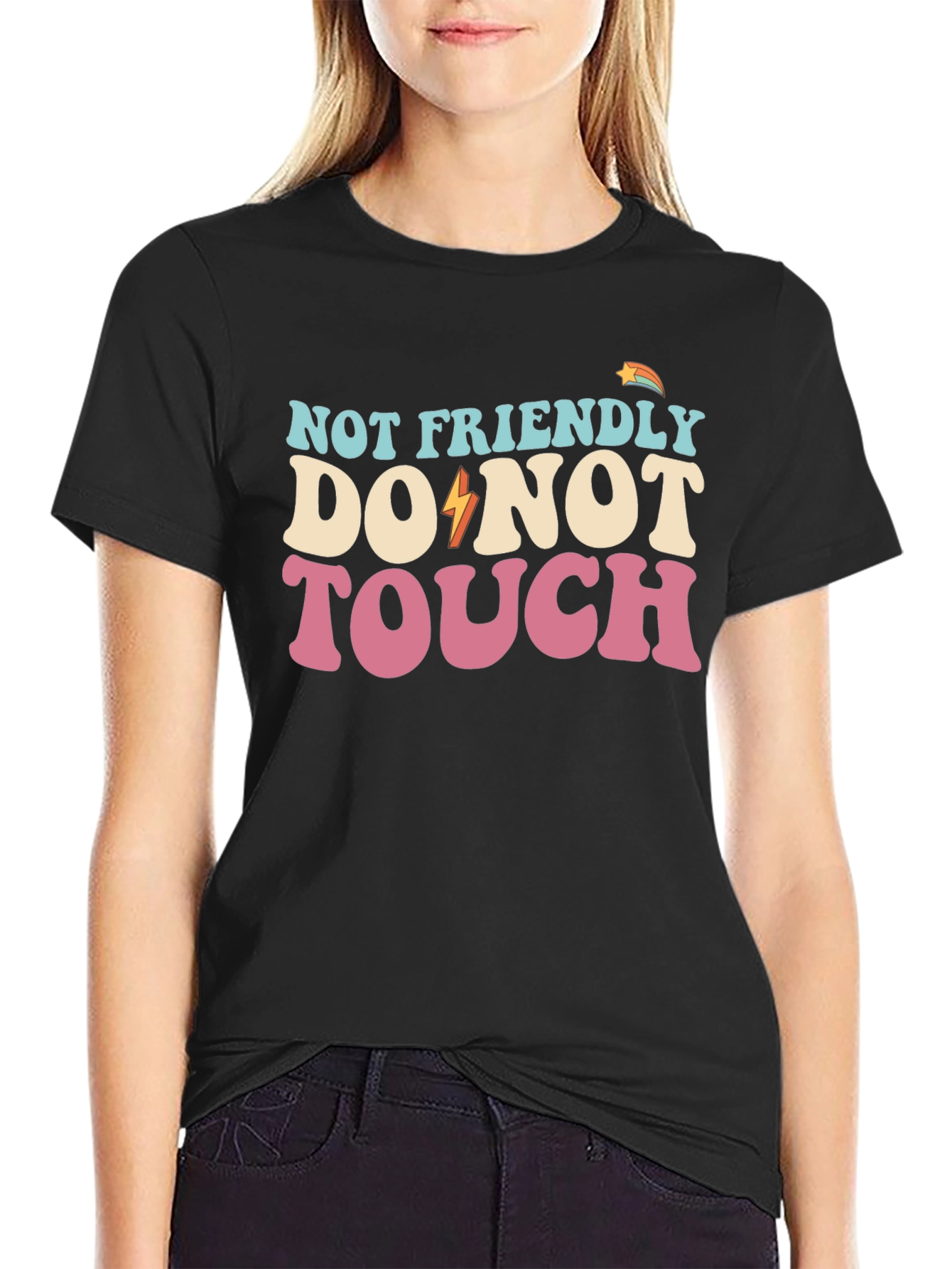 Not Friendly Graphic Tee - Unisex