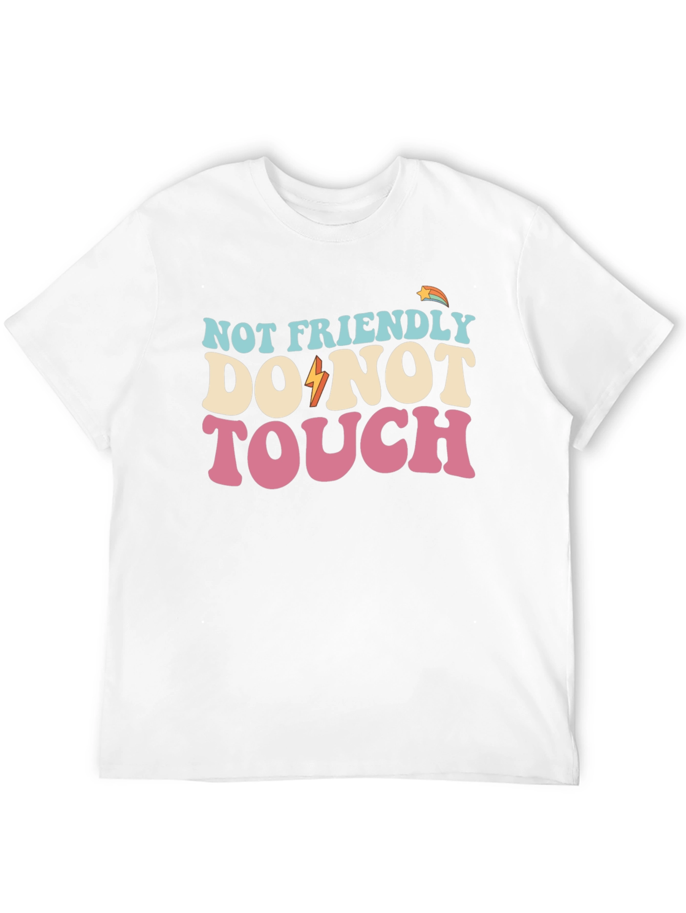 Not Friendly Graphic Tee - Unisex