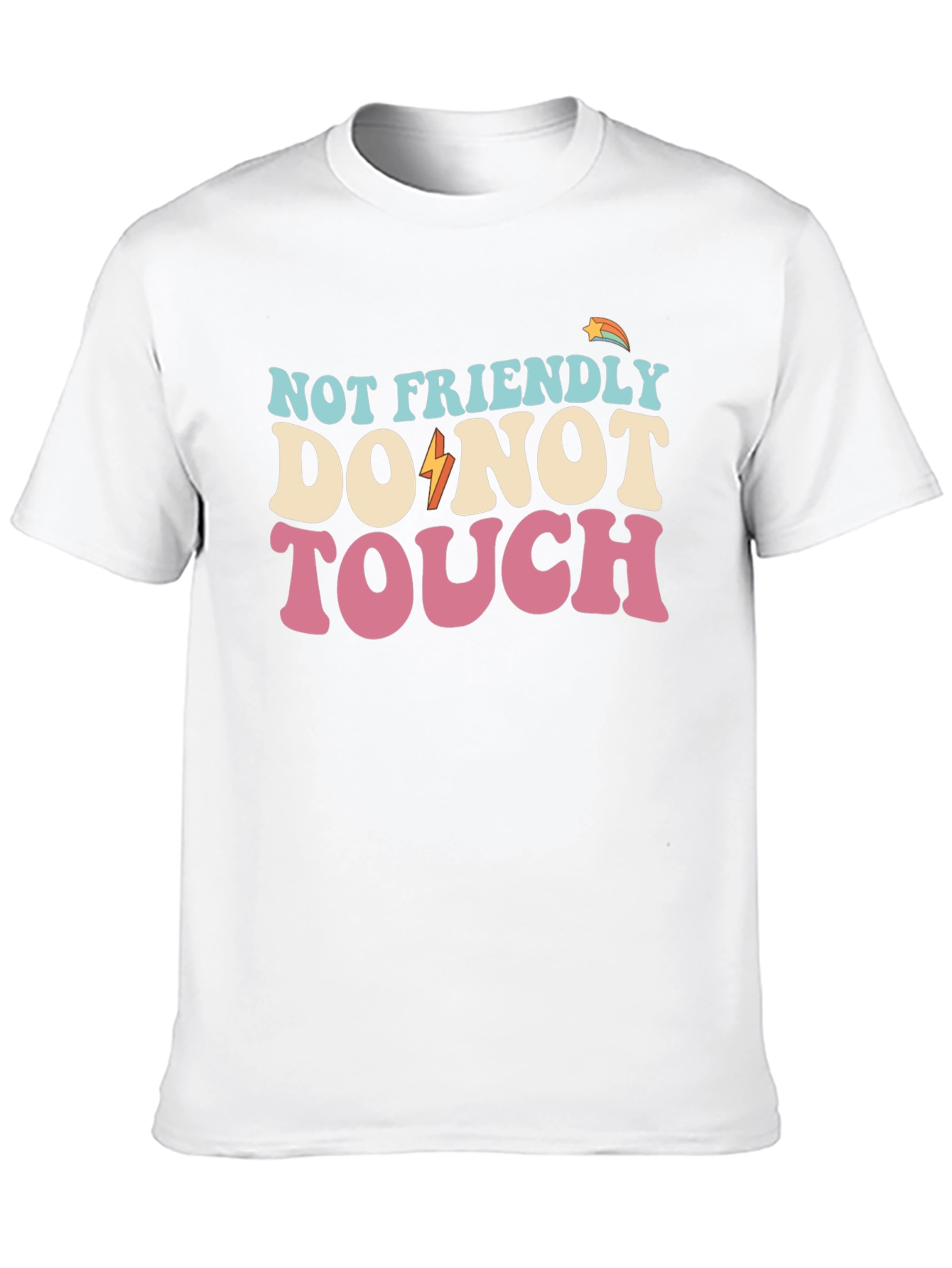 Not Friendly Graphic Tee - Unisex