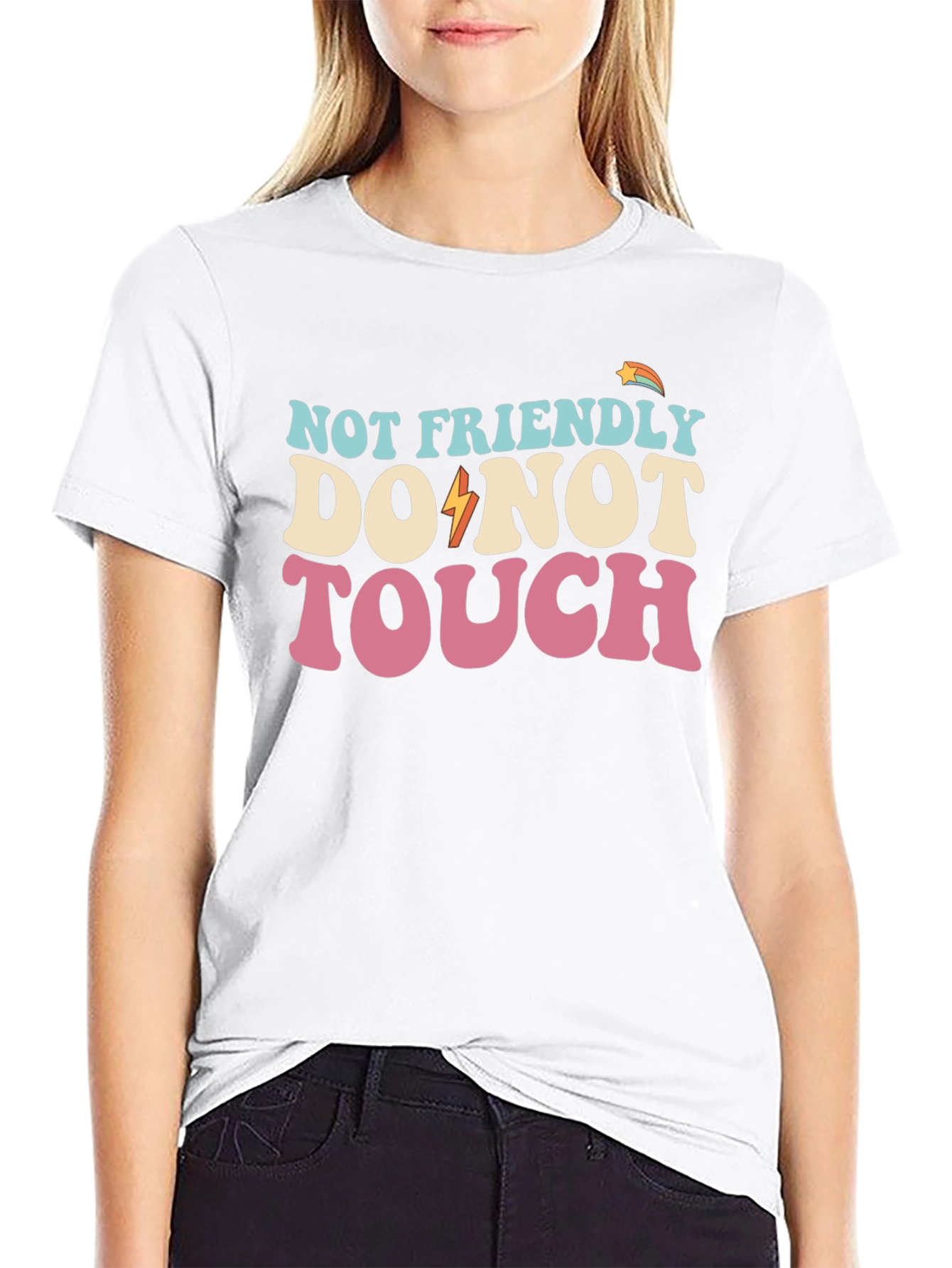 Not Friendly Graphic Tee - Unisex