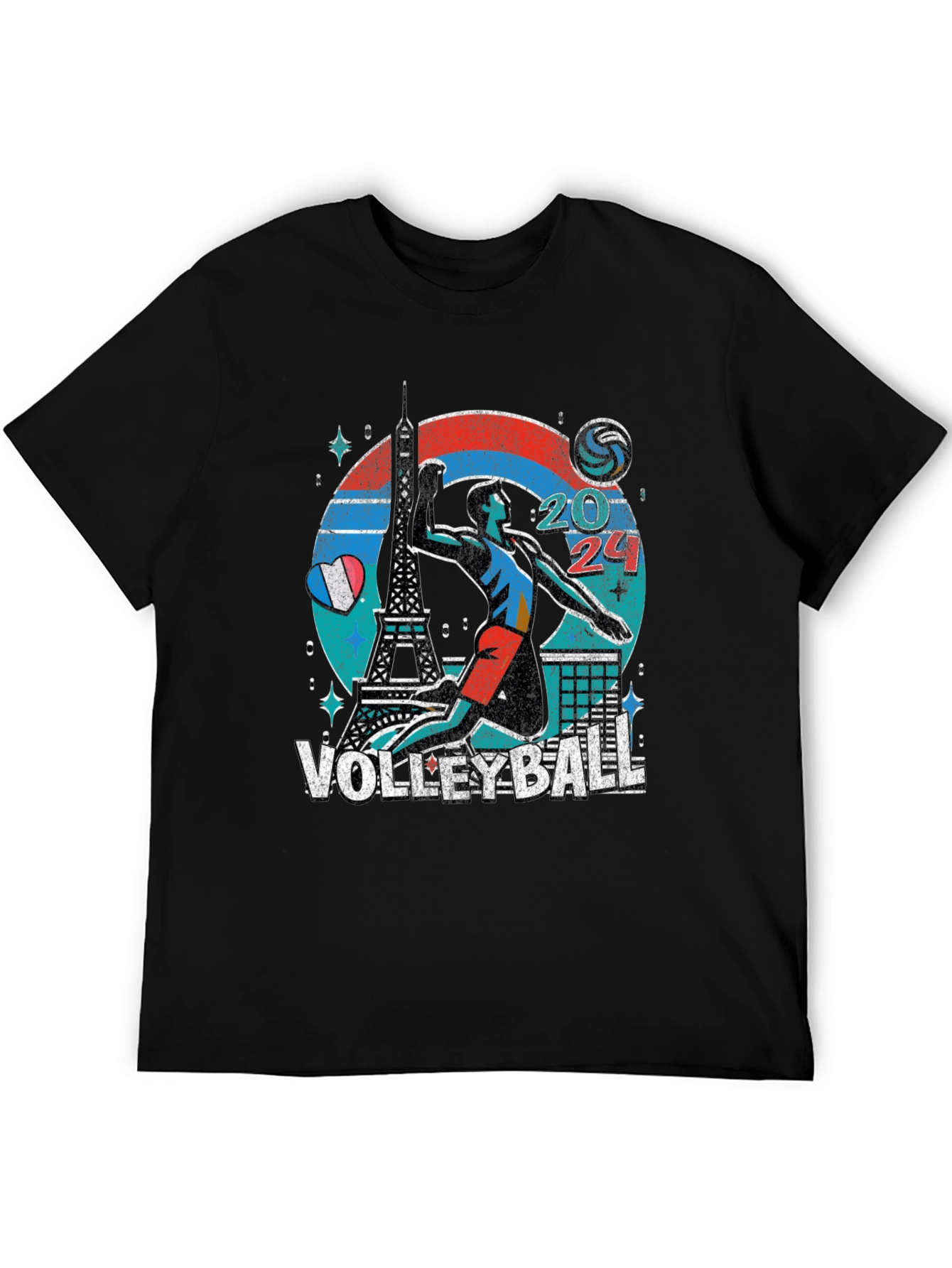Paris 2024 Volleyball T-Shirt